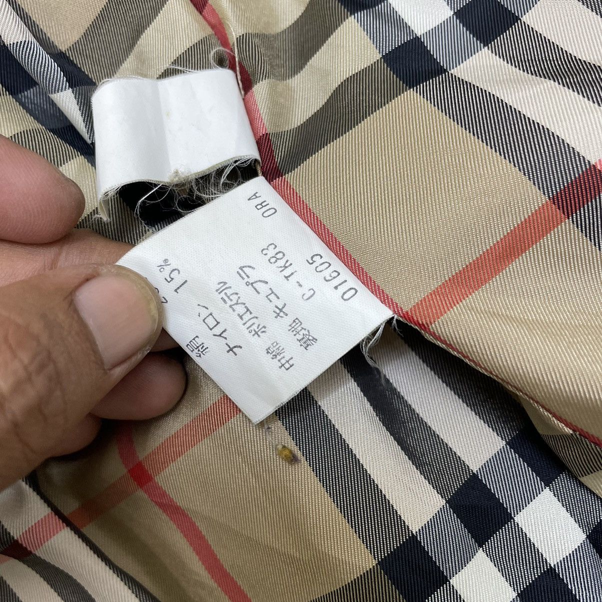 Burberry 🔥Vintage Burberrys Quilted Hooded Nova Check Jacket Size M / US 6-8 / IT 42-44 - 8 Thumbnail