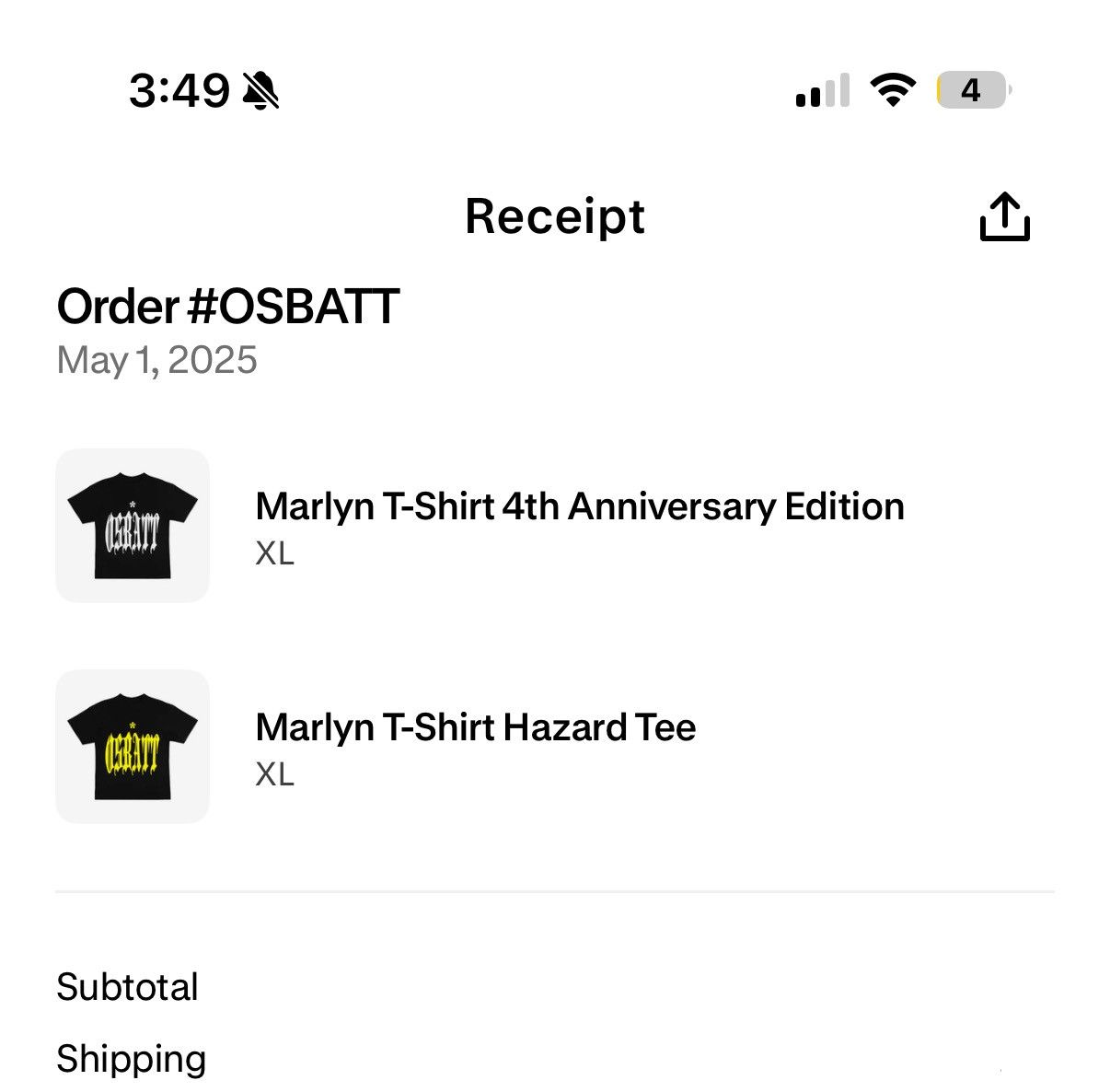 Osbatt Marlyn Hazard Tee