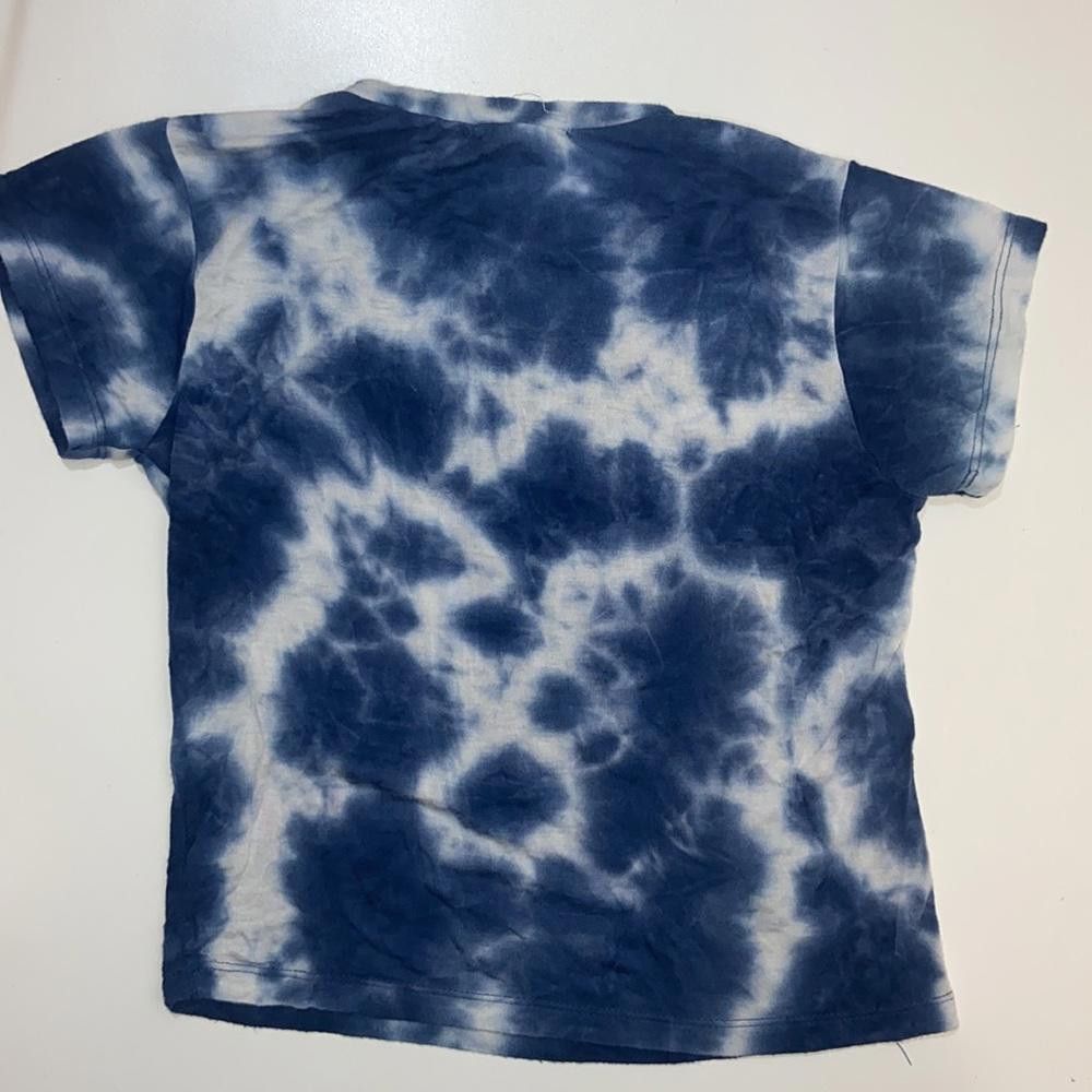 Designer La Hearts I Tie Dyed "BABE" Crop Tee Size XS Size XS / US 0-2 / IT 36-38 - 6 Thumbnail