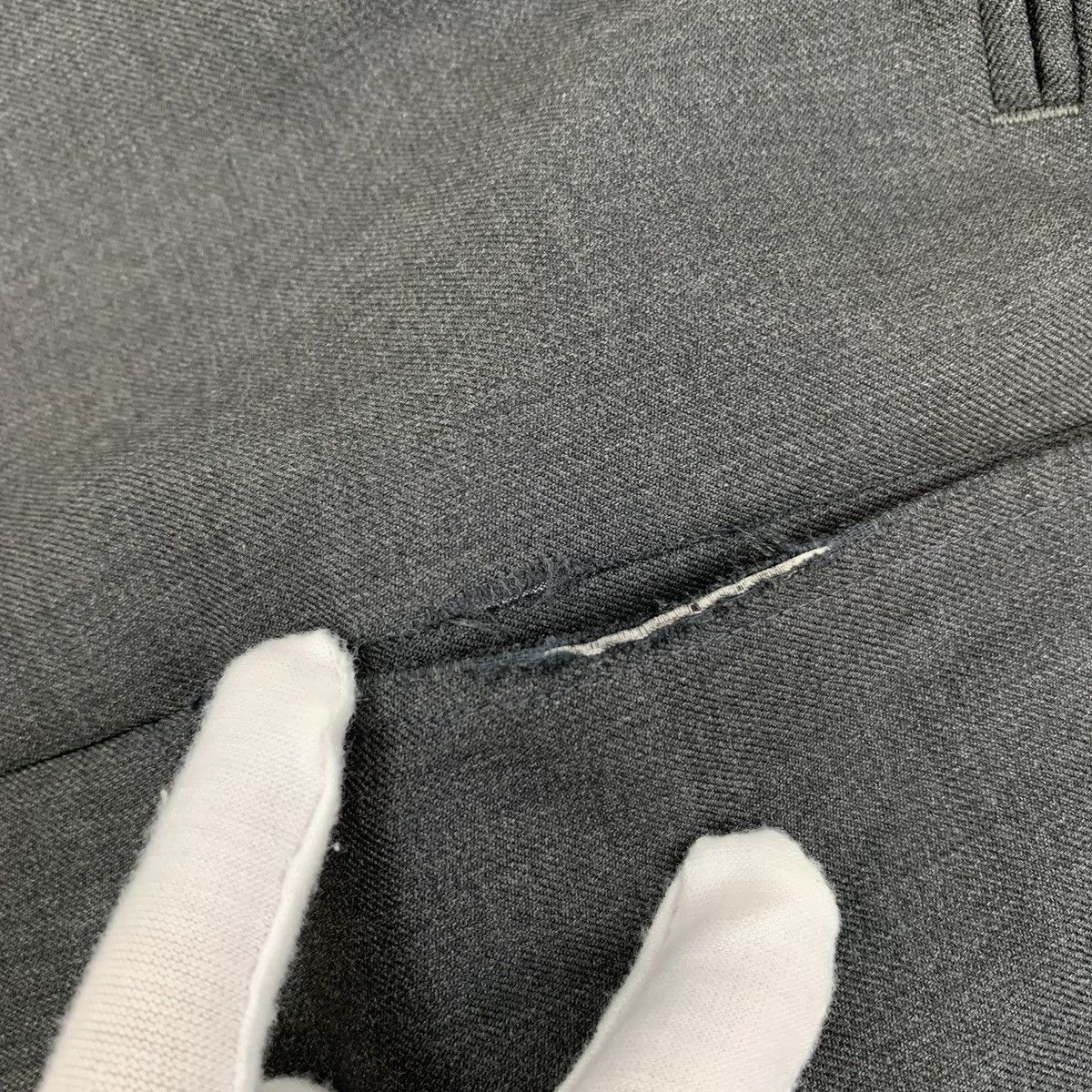 Thom Browne THOM BROWNE Dark Grey Wool Casual Suit Trousers K26WX Size US 32 / EU 48 - 9 Thumbnail