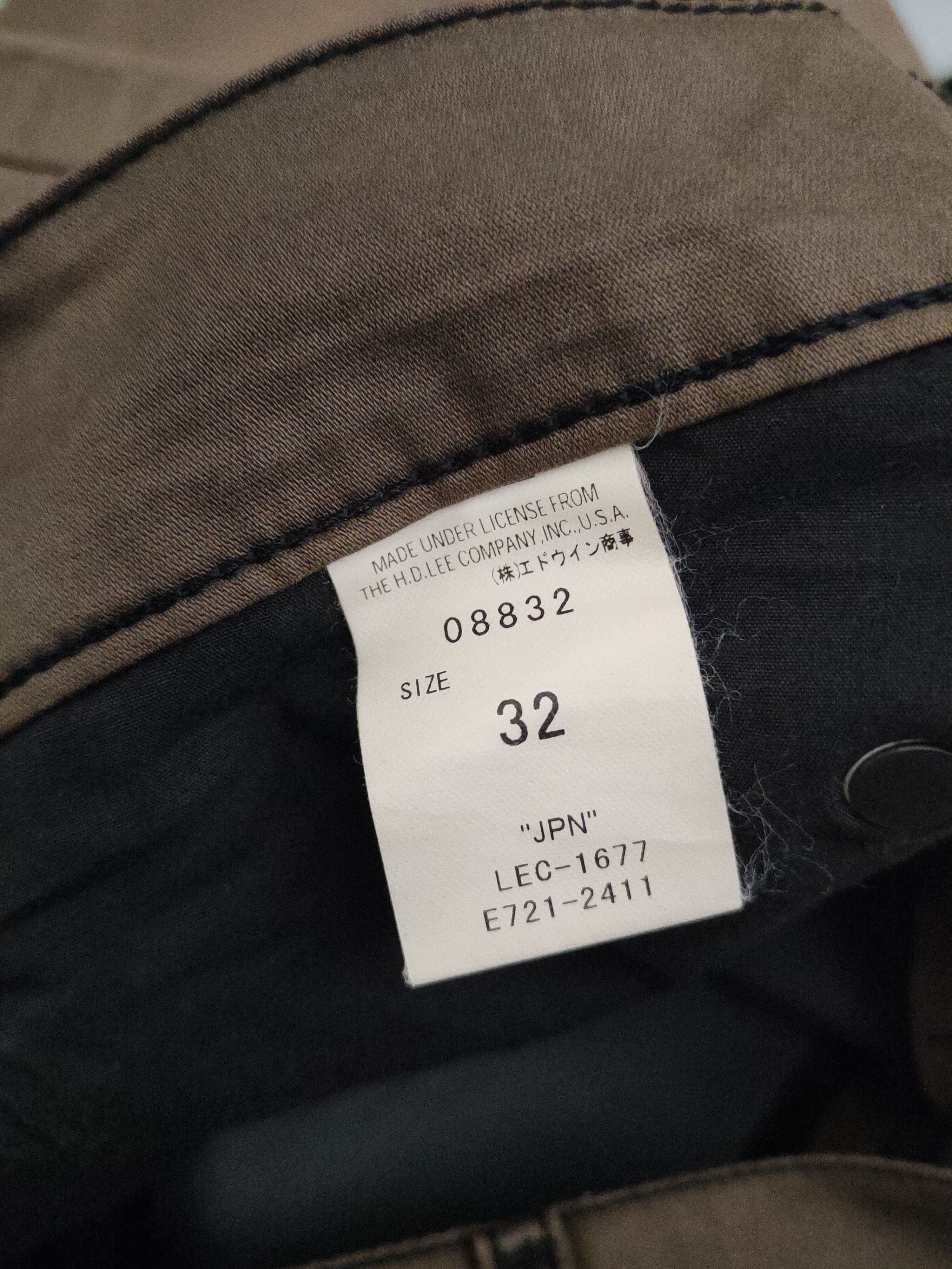 Lee DL Lee Brown Multipocket Casual Pants #1508 Size US 32 / EU 48 - 14 Thumbnail
