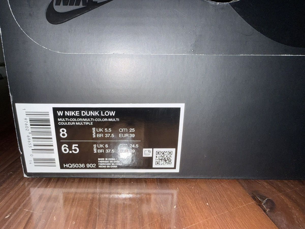 Nike Nike HARRIS TWEED X WMNS DUNK LOW 'PURPLE PINK' Shoes Size 8 Size US 8 / IT 38 - 9 Thumbnail