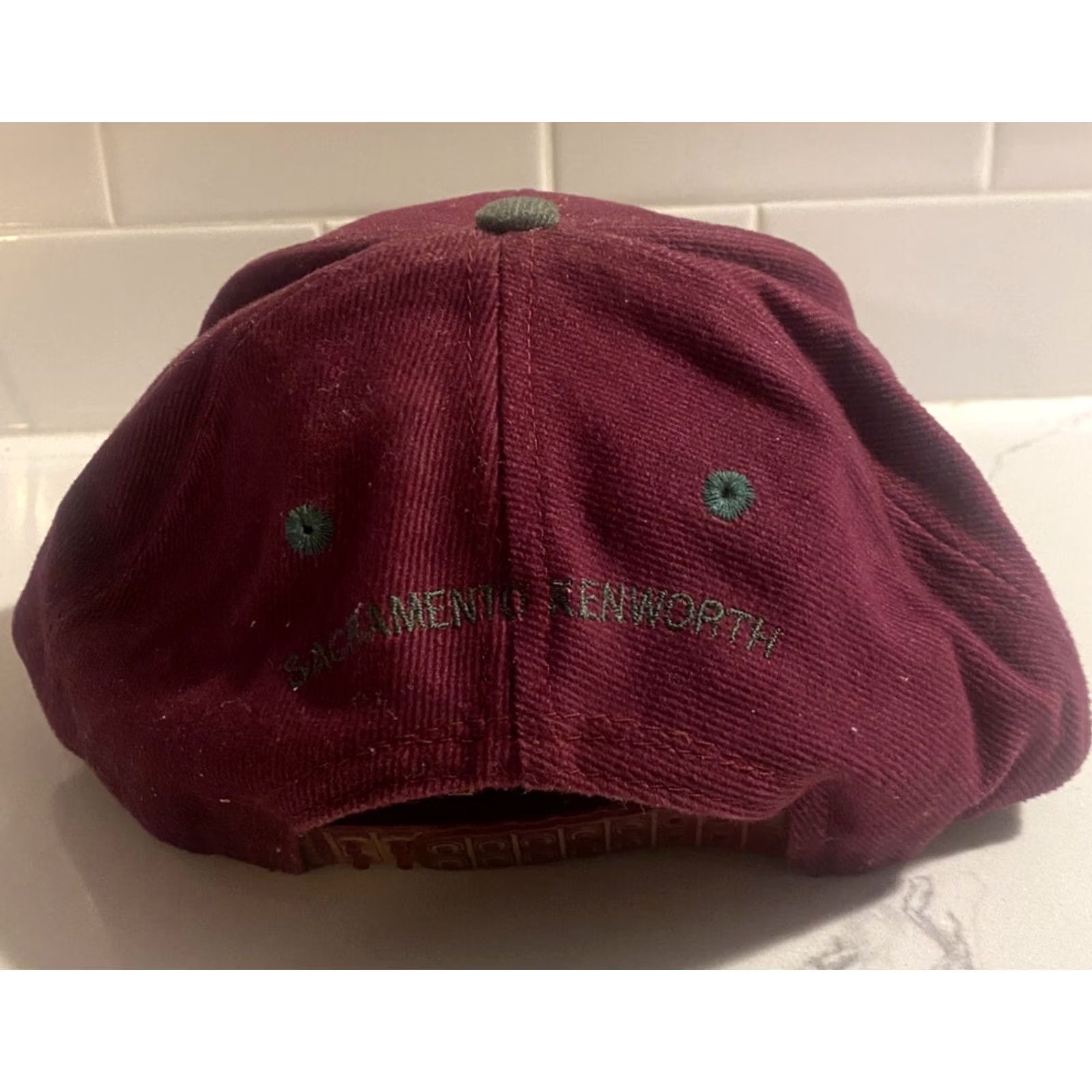 FRED VINTAGE Kenworth USA SnapBack Hat Red Men Adjustable Sacramento CA Boys Girls Mens Womens Size ONE SIZE - 4 Thumbnail