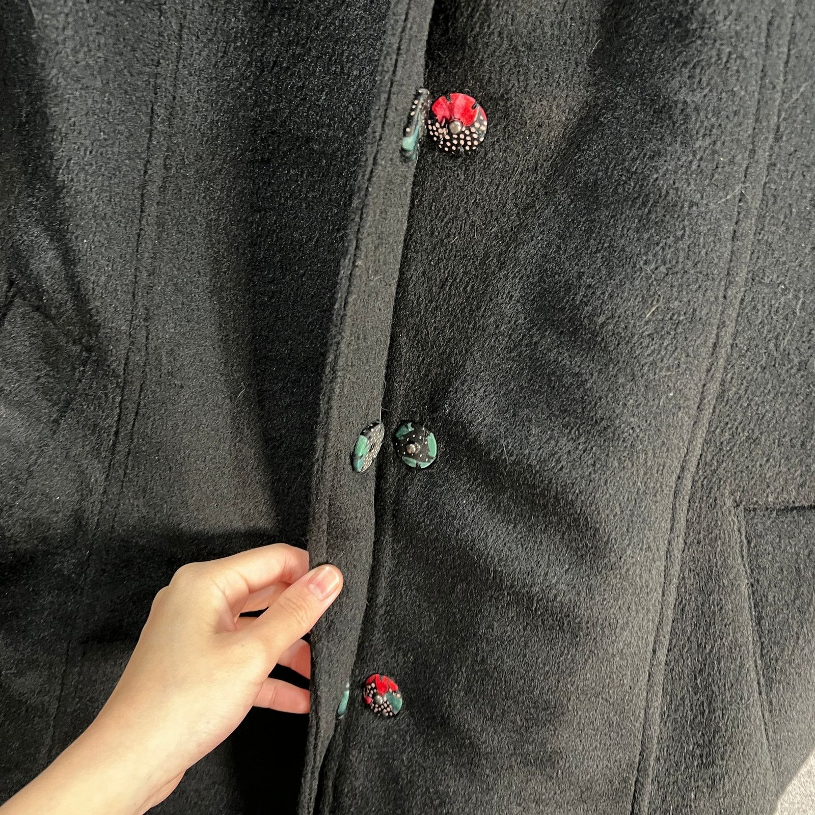 Other Isaac Mizrahi LIVE! Faux Alpaca Coat with Stand Size S / US 4 / IT 40 - 9 Thumbnail
