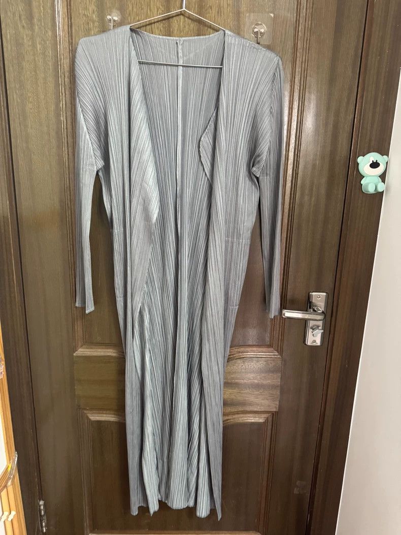 Issey Miyake issey miyake size:4 Grey long shirt 2506-Nextarrow Size XXS / US 00 / IT 34 - 1 Thumbnail