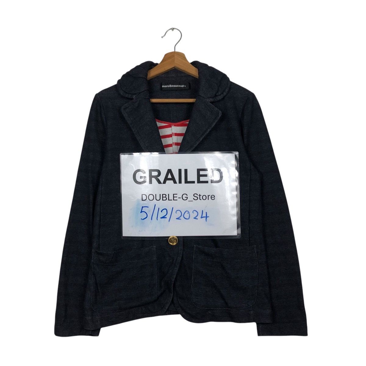 Japanese Brand 📌Vintage Light Button Jacket Mercibeaucoup Issey Miyake Size US M / EU 48-50 / 2 - 1 Thumbnail