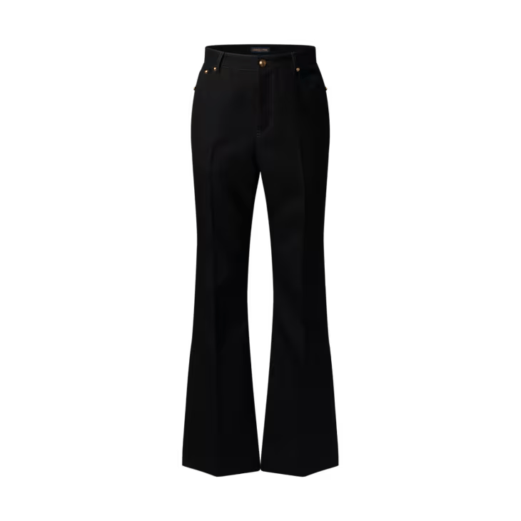 Louis Vuitton Tailored Flared Trousers Size 48R - 1 Thumbnail