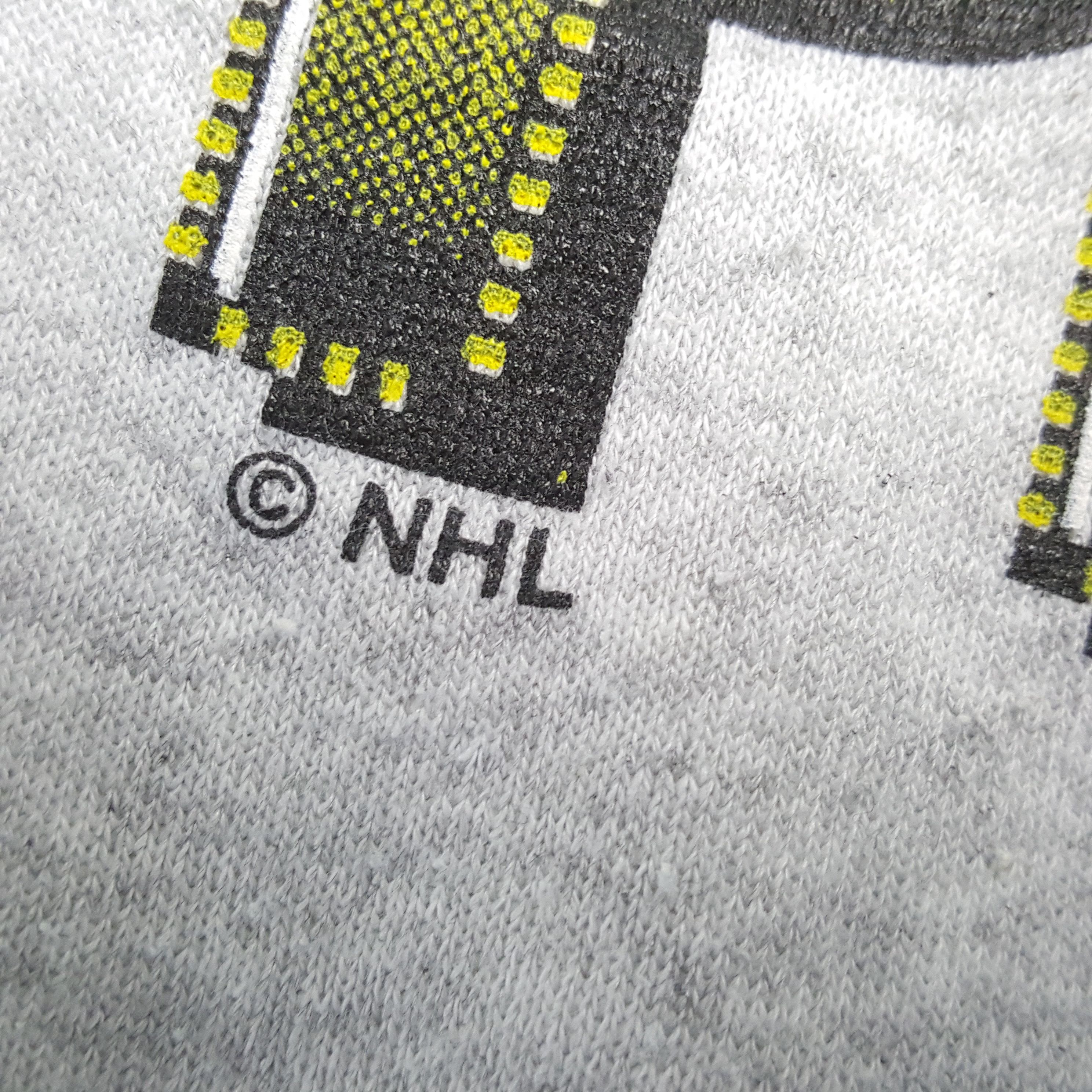 NHL × Vintage Vintage 90's PITTSBURGH PENGUINS NHL Team Swetahisrt Size US L / EU 52-54 / 3 - 9 Thumbnail