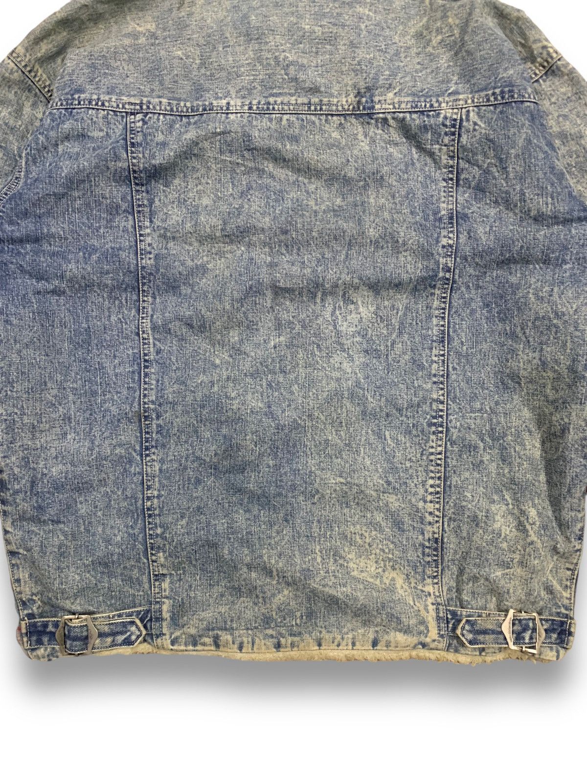 Japanese Brand Vintage Ice Fire Japan Oversized Sherpa Lined Denim Jacket Size US L / EU 52-54 / 3 - 15 Thumbnail