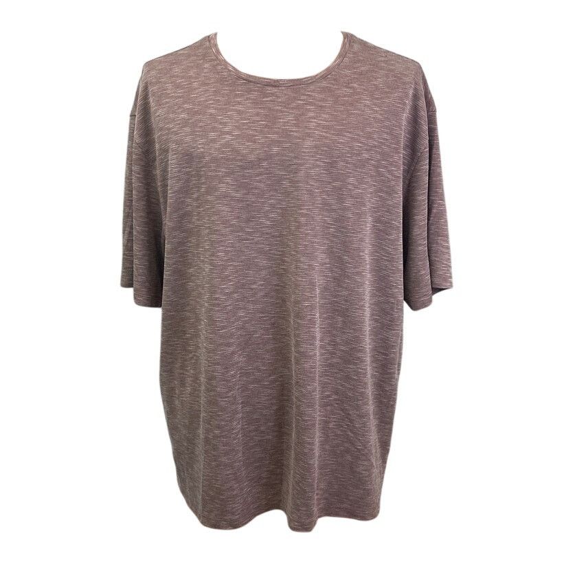 Joseph Abboud Joseph Abboud Mens 3XLT PolyModal Heathered Tee Shirt Size US XXL / EU 58 / 5 - 1 Thumbnail