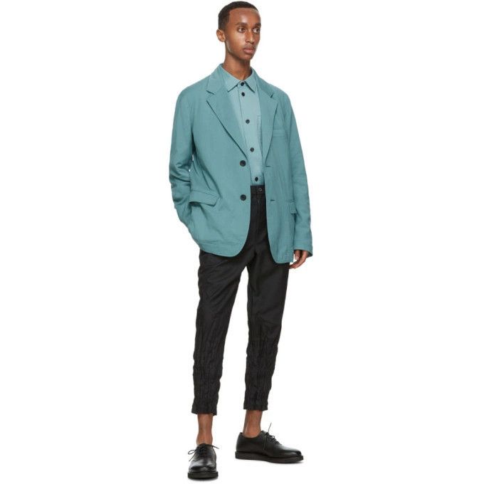 Issey Miyake o1mle0125 Dfc - H Blazer in Blue Size US L / EU 52-54 / 3 - 4 Thumbnail