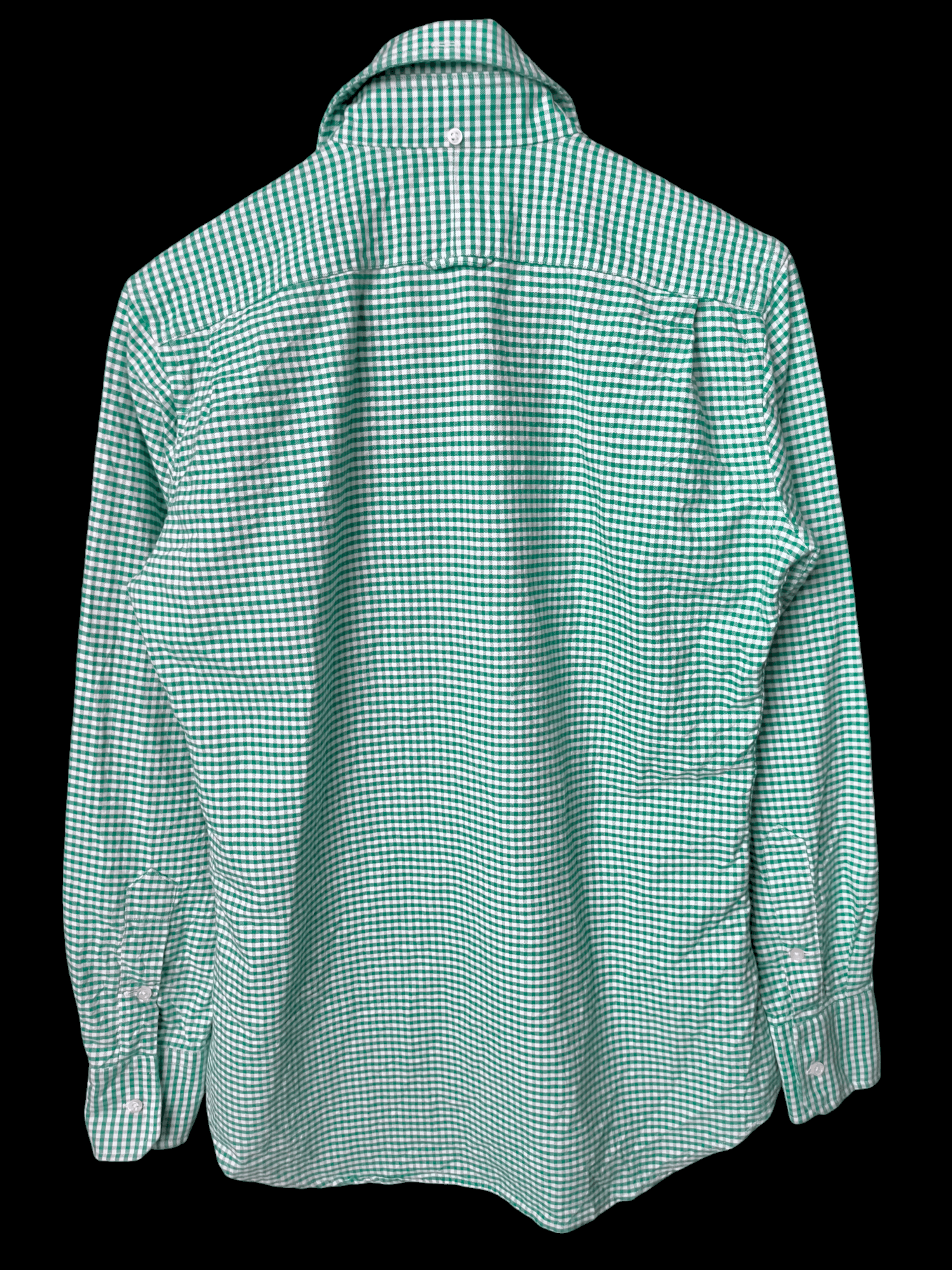 Thom Browne Thom Browne New York Green Check Button ups shirt Size US S / EU 44-46 / 1 - 6 Thumbnail