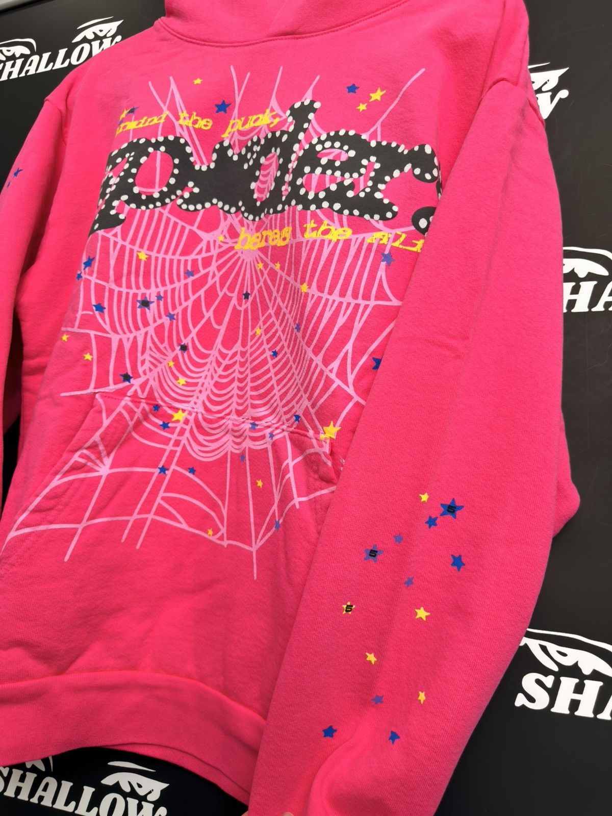 Sp5der MAGENTA SP5DER HOODIE Size US M / EU 48-50 / 2 - 3 Thumbnail