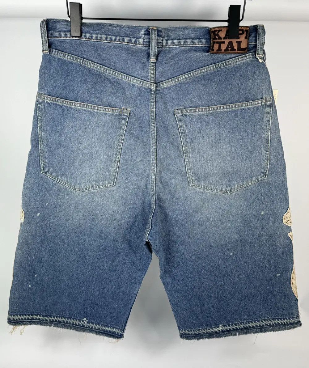Kapital STRAIGHT LEG DENIM SHORTS Size US 38 / EU 54 - 2 Thumbnail