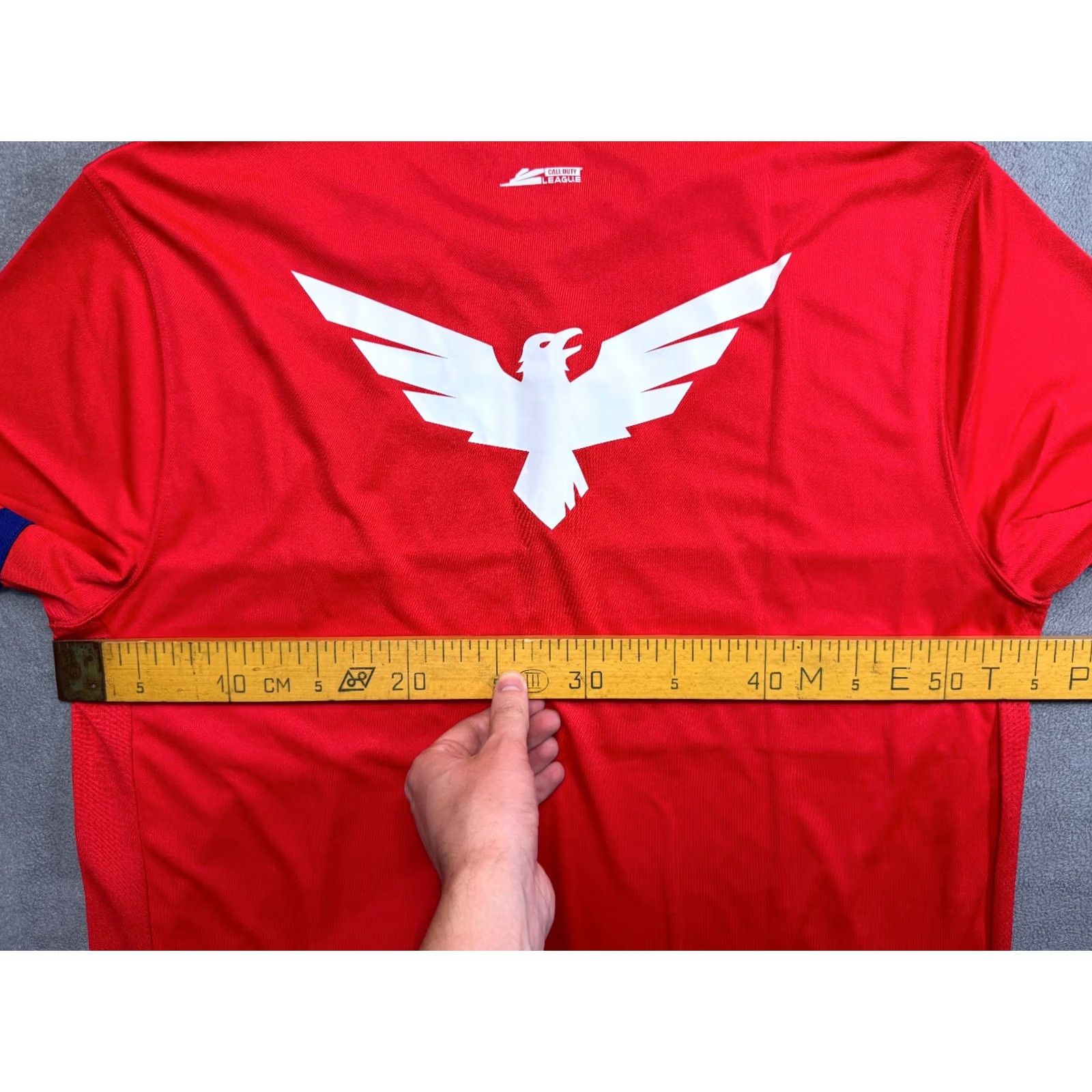 Vintage Call of Duty League London Royal Ravens Red jersey shirt Mens L Size Red Ravens Jersey T-Shirt Size US L / EU 52-54 / 3 - 2 Thumbnail