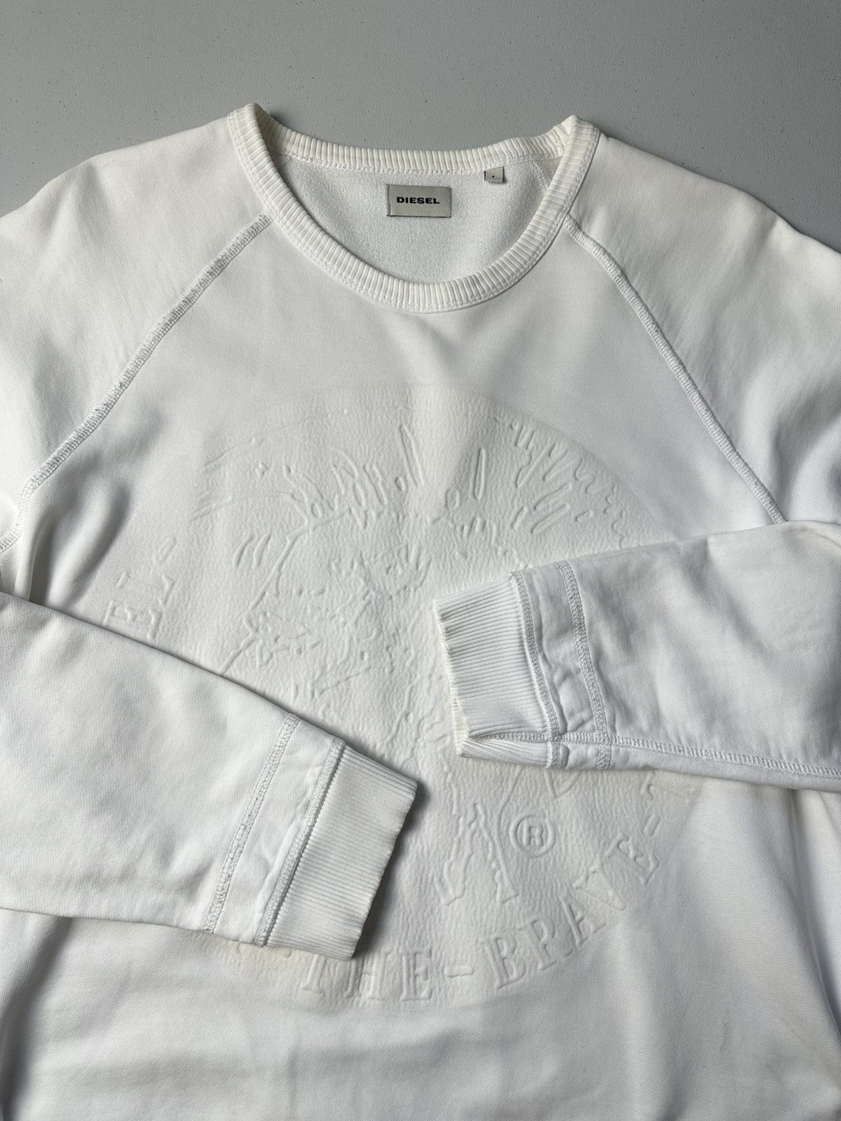 Diesel Diesel Box Logo Sweatshirt Oversized Size US L / EU 52-54 / 3 - 6 Thumbnail