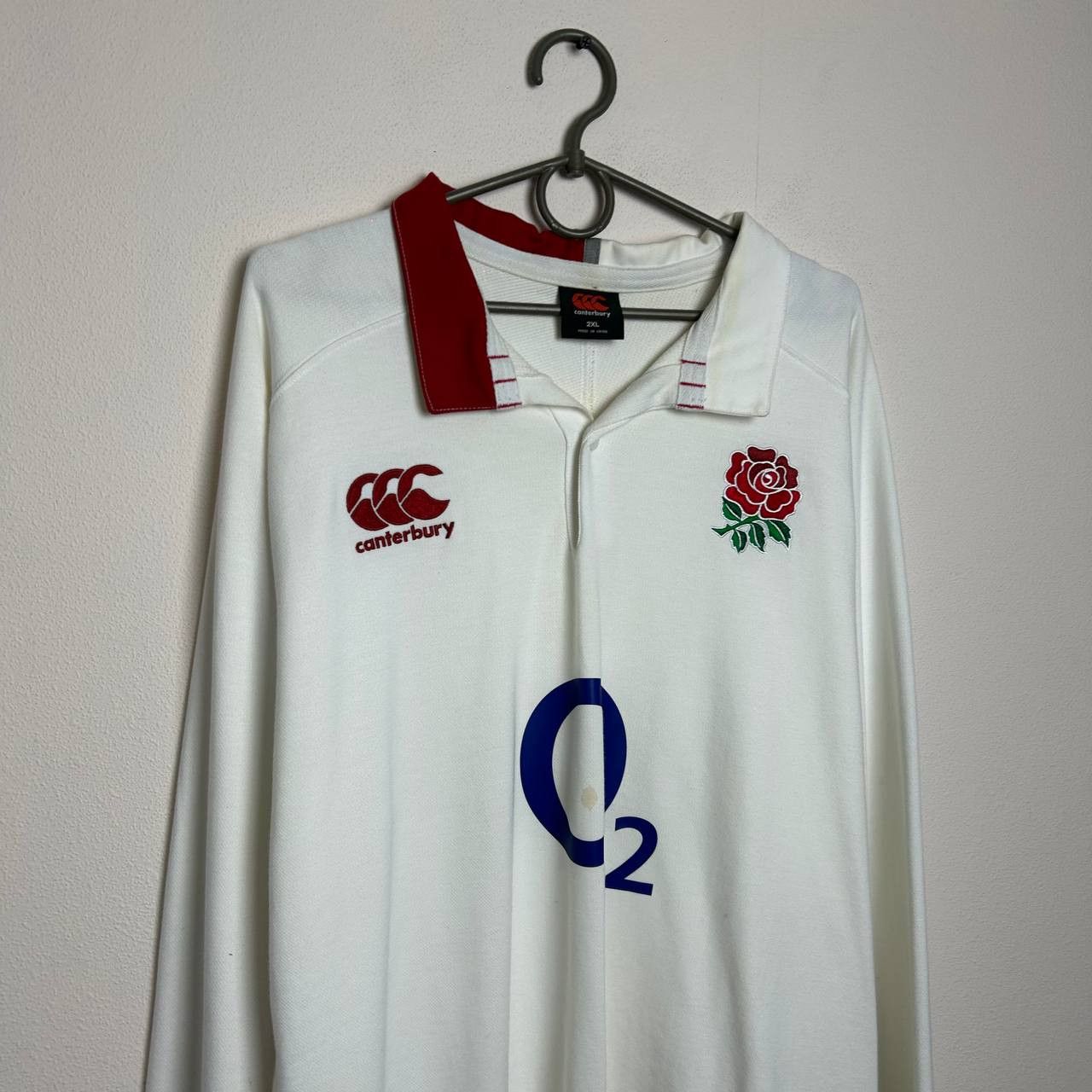 Canterbury of New Zealand Vintage Canterbury England Small logo 2000s rugby longsleeve Size US XXL / EU 58 / 5 - 2 Thumbnail