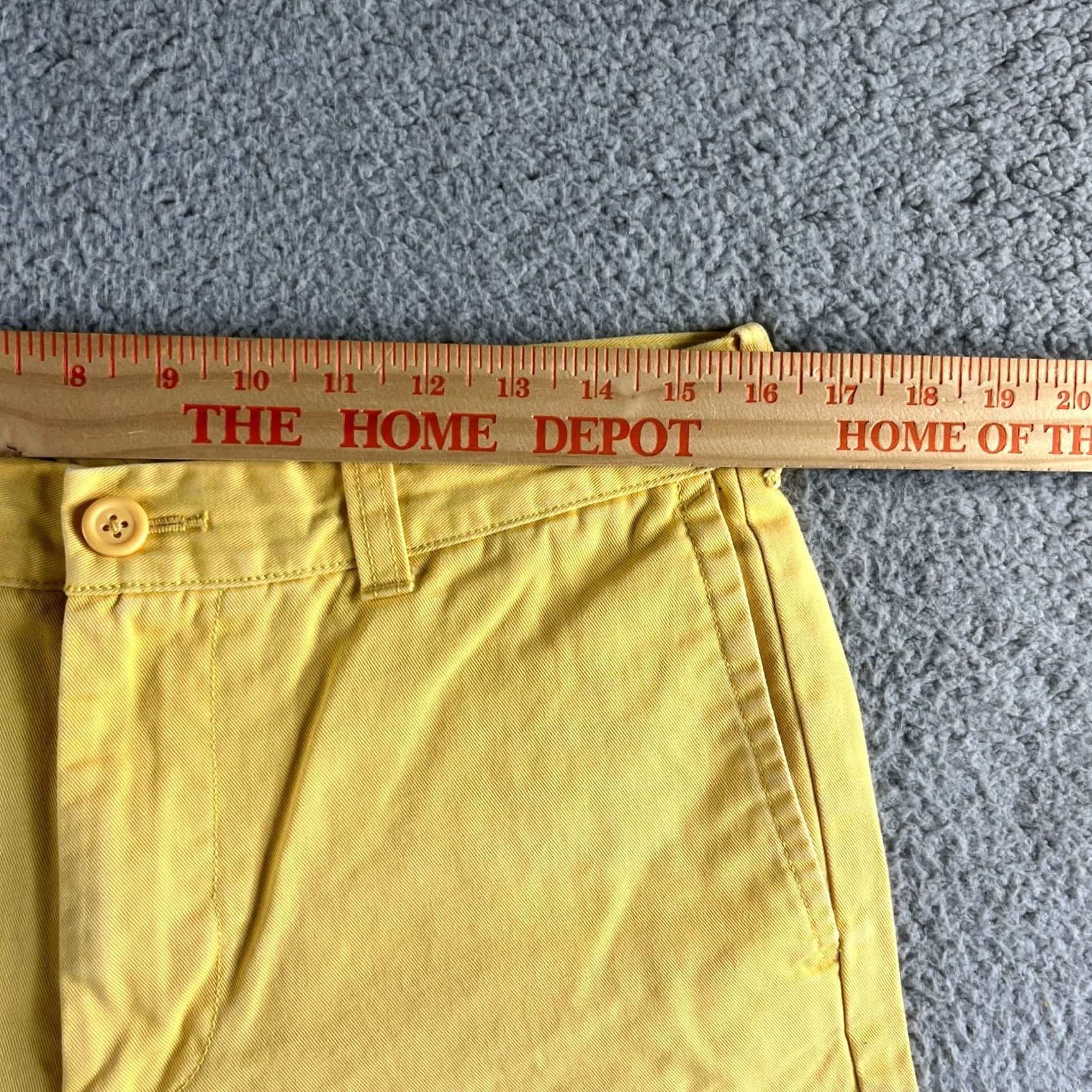 J.Crew J.CREW Shorts Mens 32 Yellow Chino Flat Front Beach Outdoor Preppy Casual Regular Inseam 10 in Size US 32 / EU 48 - 5 Thumbnail