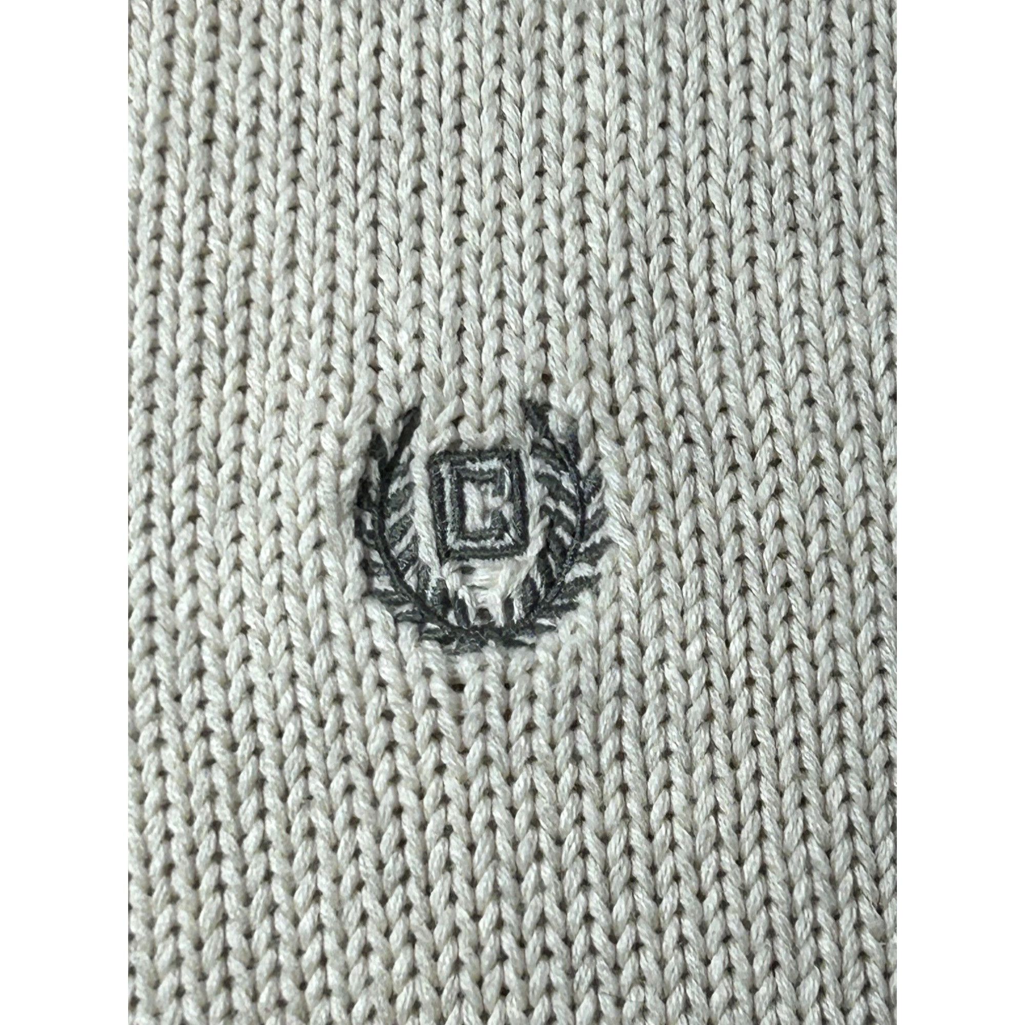Chaps Chaps Men’s Vintage Sweater M Cream Pullover 1/4 Zip Logo Kn Size US M / EU 48-50 / 2 - 7 Thumbnail