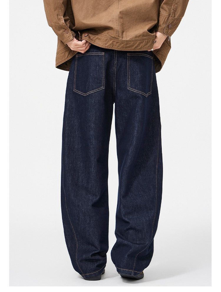 Other High Waisted Dark Denim Balloon Pants Size US 33 - 4 Thumbnail