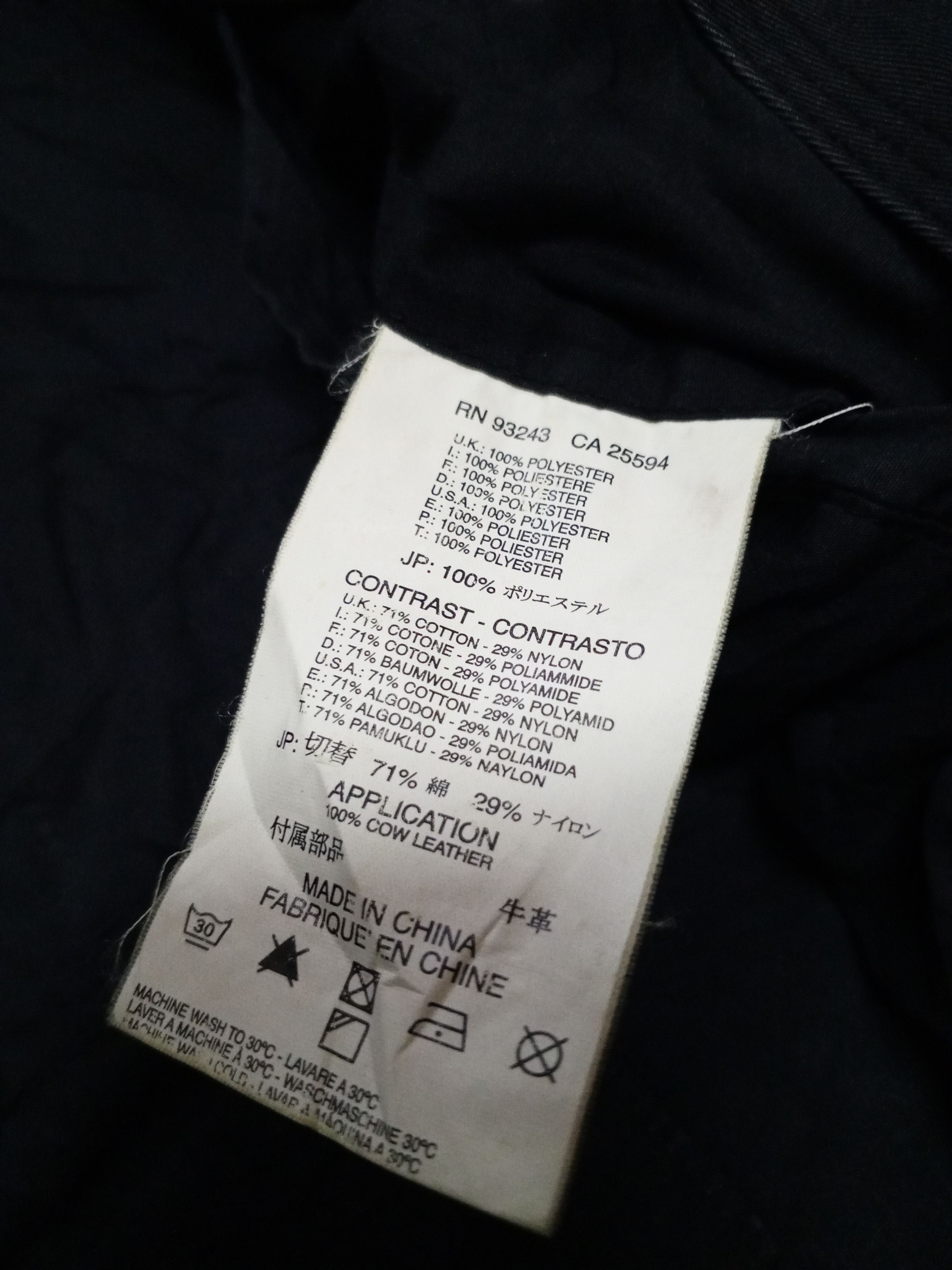 Diesel DIESEL JACKET RARE MANY POCKETS BLACK Size US M / EU 48-50 / 2 - 19 Thumbnail