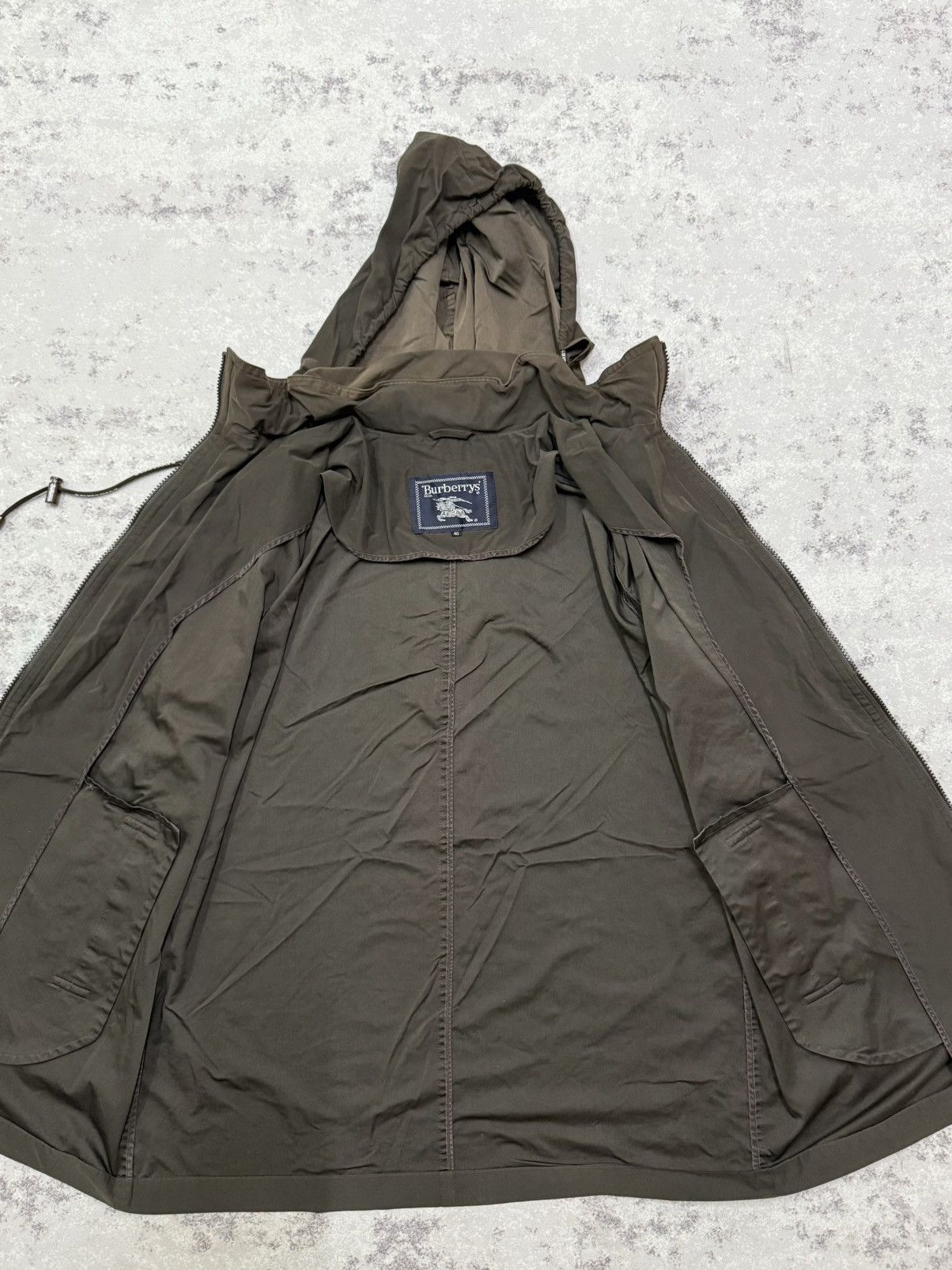 Burberry Vintage Burberrys Two Tone Colour Parka Jacket Hooded Size US M / EU 48-50 / 2 - 8 Thumbnail