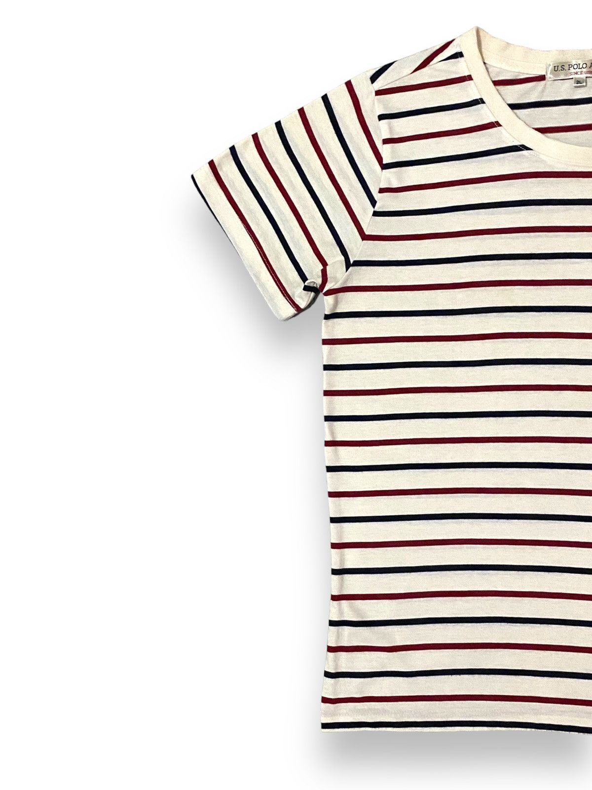 U.S. Polo Assn. U.S POLO ASSN STRIPES EMBROIDERY LOGO TEE Size US L / EU 52-54 / 3 - 2 Thumbnail