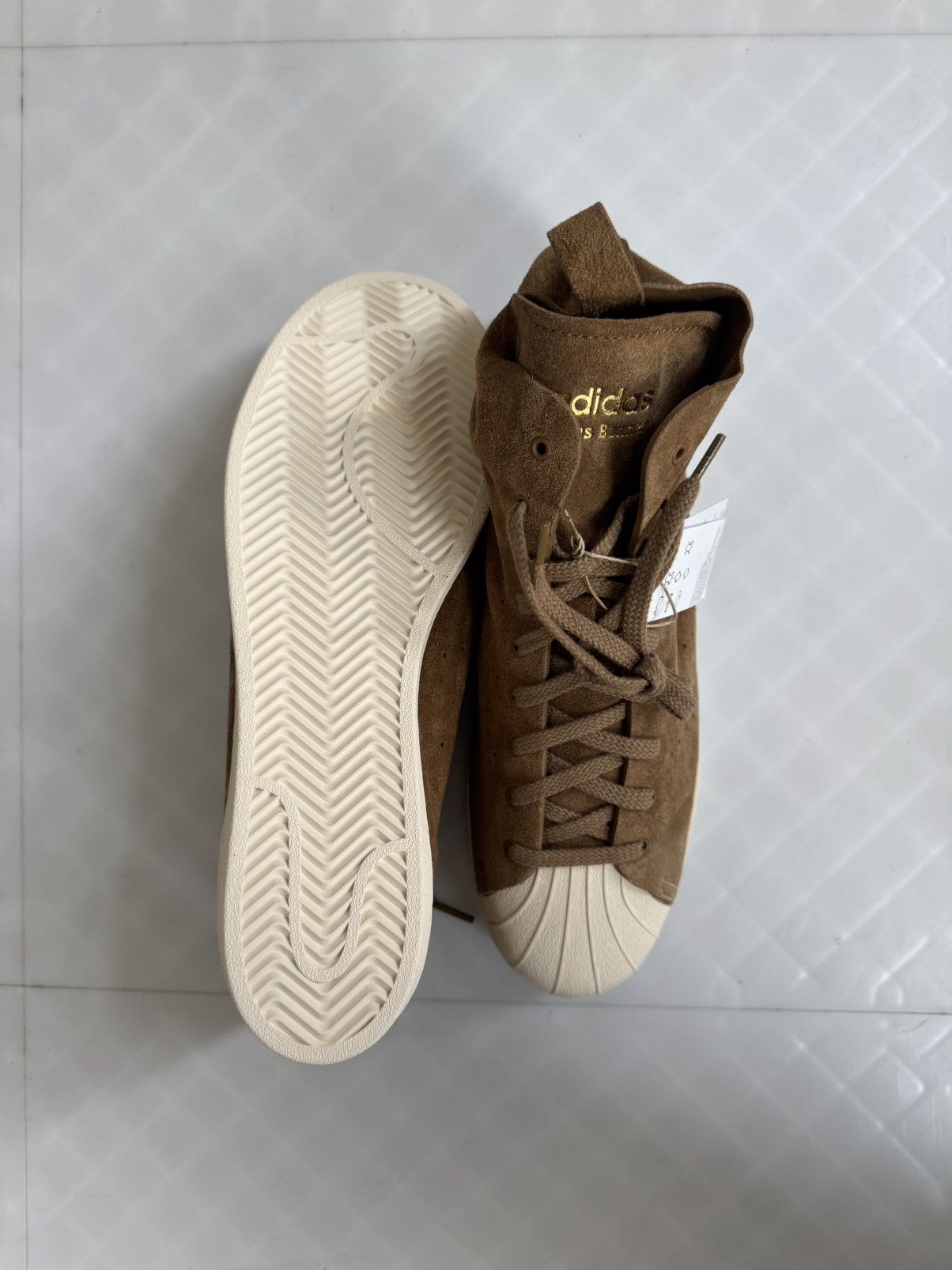 Adidas × Wales Bonner Adidas X Wales Bonner Suede Superstar Sneakers Size US 13 / EU 46 - 3 Thumbnail