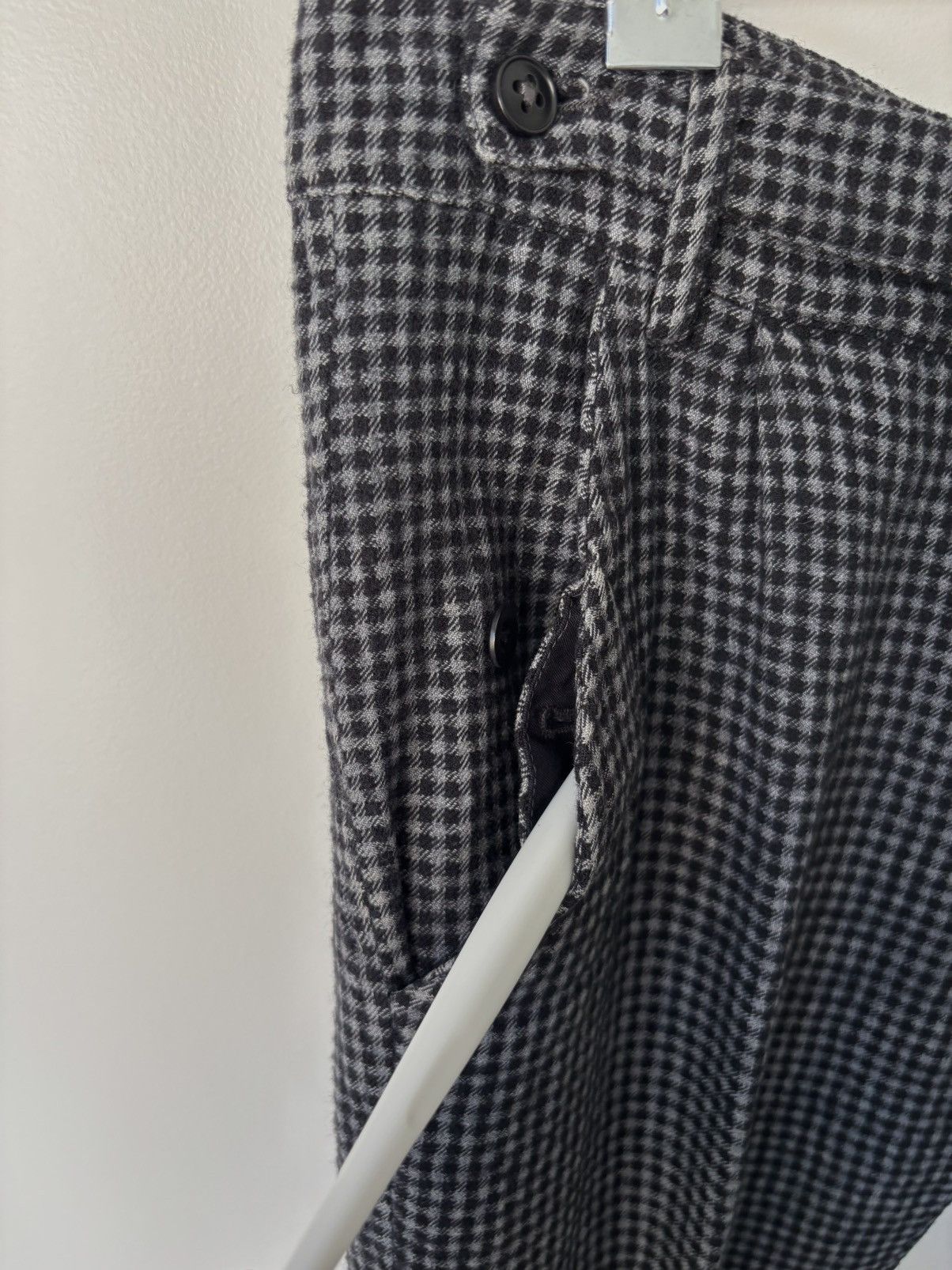 Ann Demeulemeester Ann Demeulemeester Checker Trouser Size US 31 - 5 Thumbnail