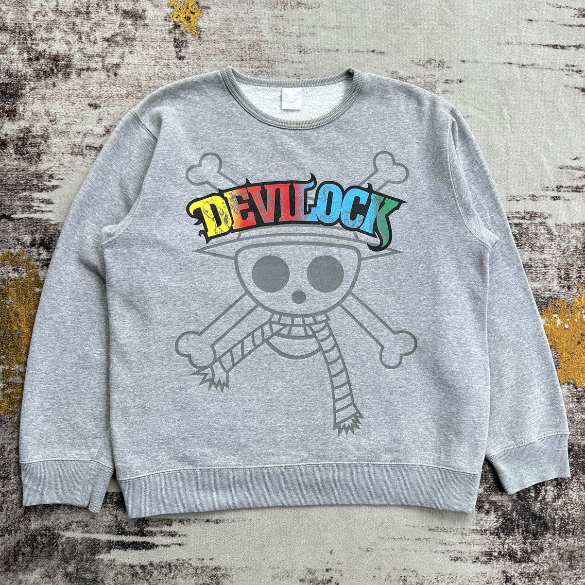 Vintage VINTAGE 90’S DEVIL LOCK ANIME ONE PIECE SWEATSHIRT Size US L / EU 52-54 / 3 - 2 Thumbnail