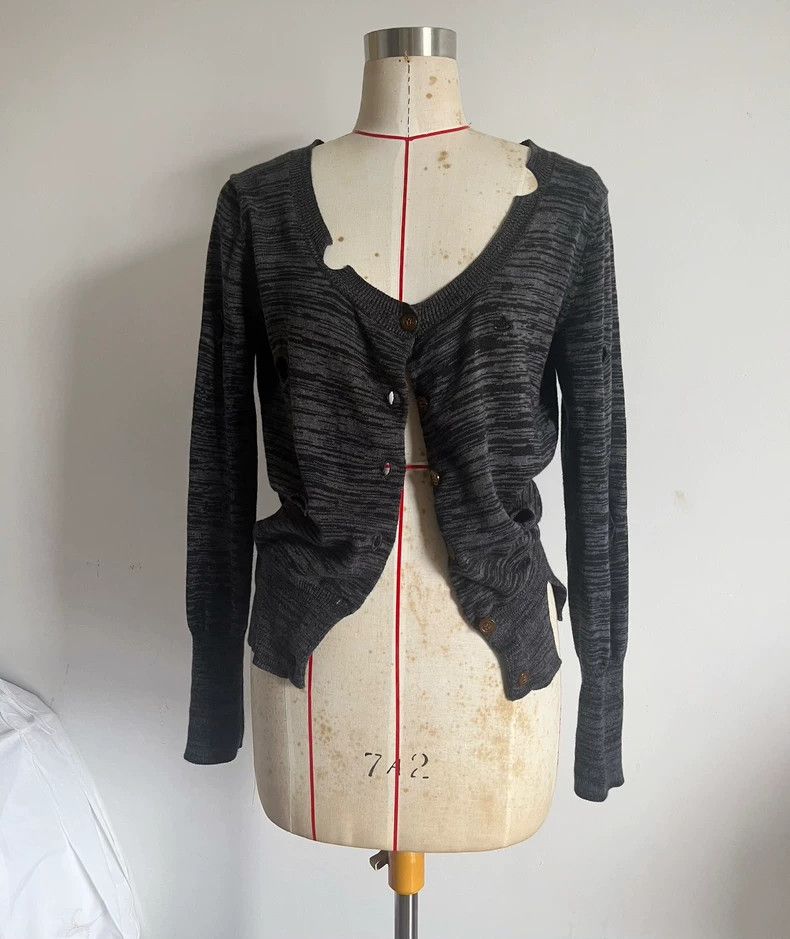 Vivienne Westwood Vivienne Westwood Punk ripped knit cardigan Size L / US 10 / IT 46 - 5 Thumbnail