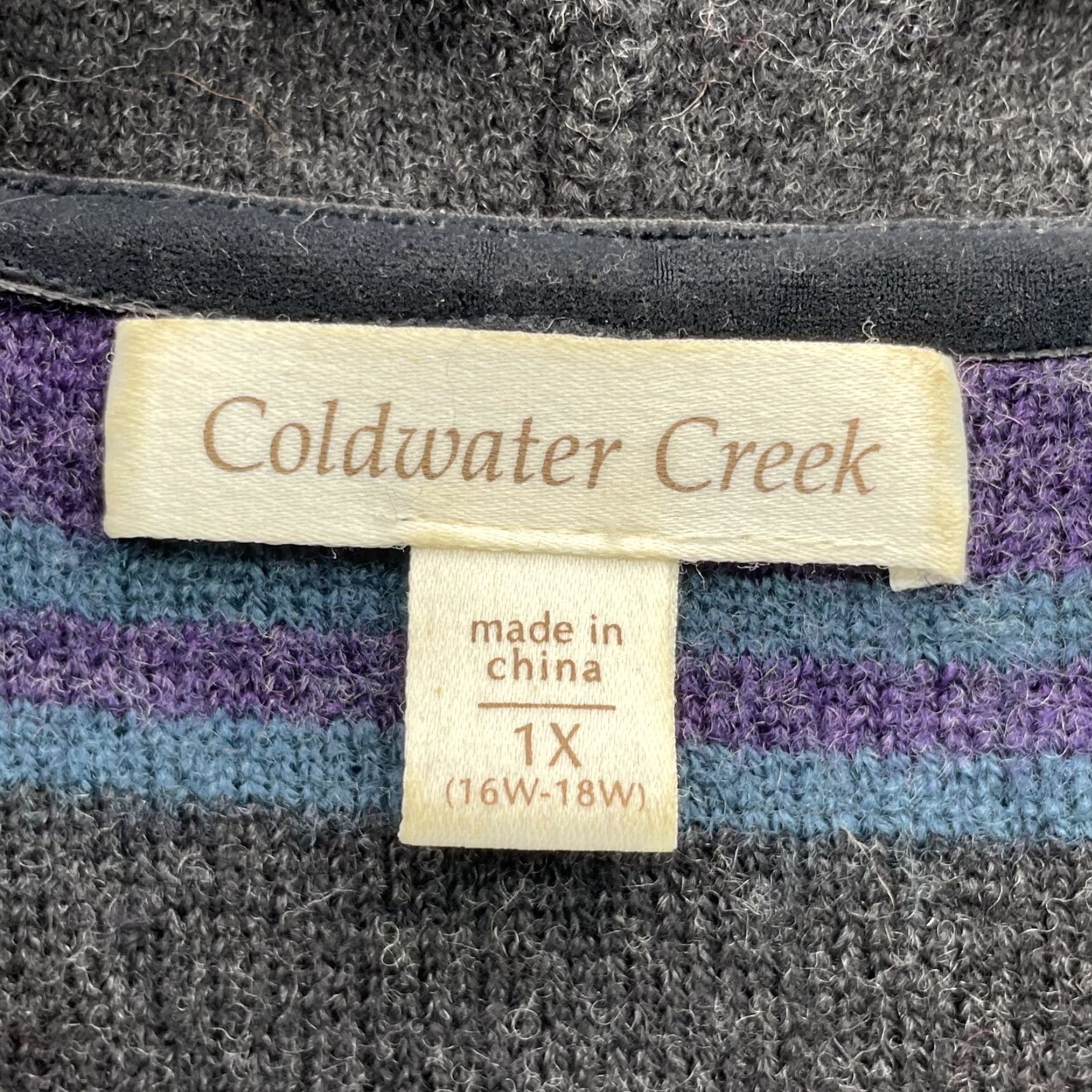 Coldwater Creek Cold Water Creek Sweater Vest Women 1X Hood 100% Wool Academia Preppy Cabin Gorp Size XL / US 12-14 / IT 48-50 - 3 Thumbnail