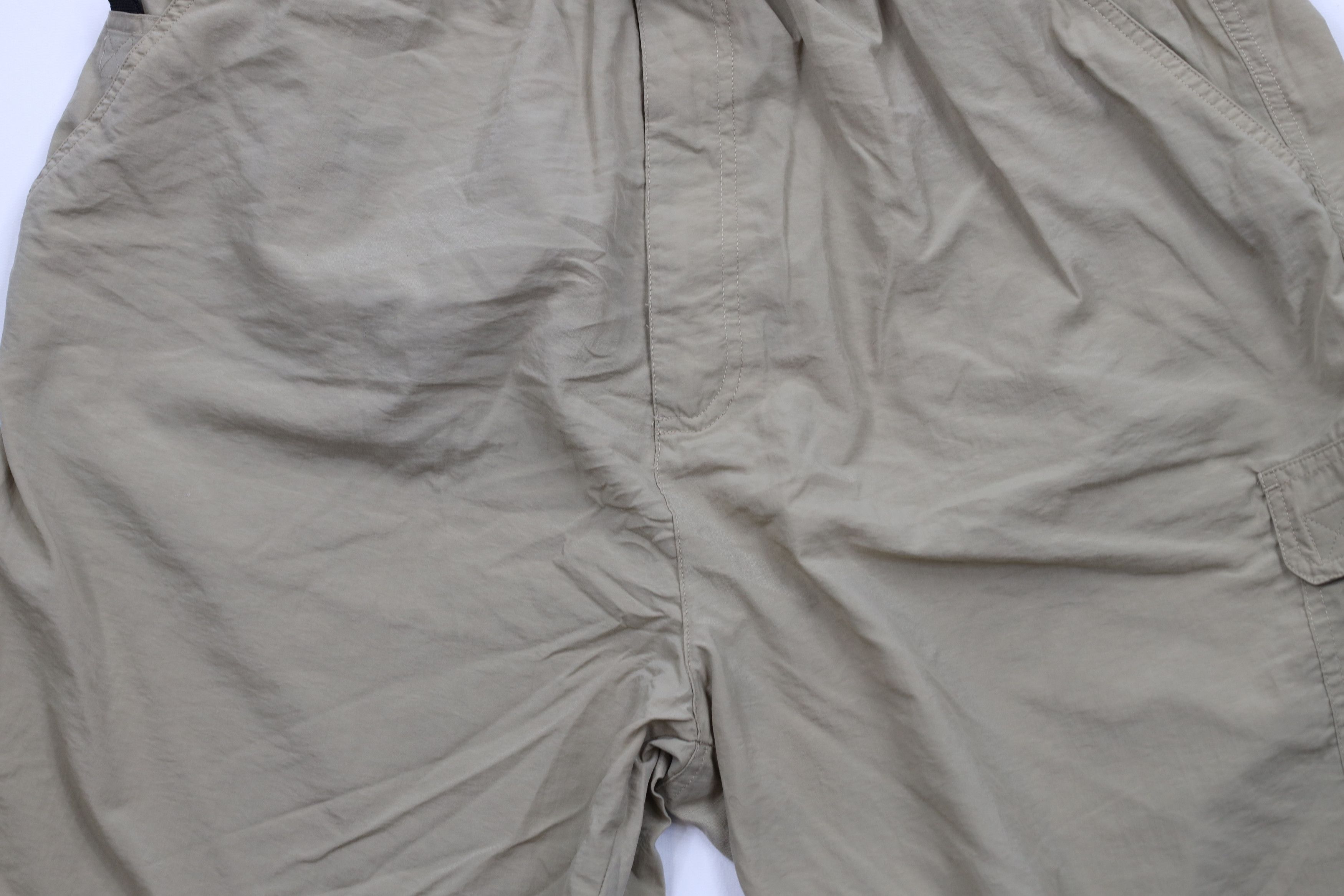 Universal Studios × Vintage Vintage 90s Universal Studios Cargo Shorts Beige Nylon Size US 38 / EU 54 - 3 Thumbnail