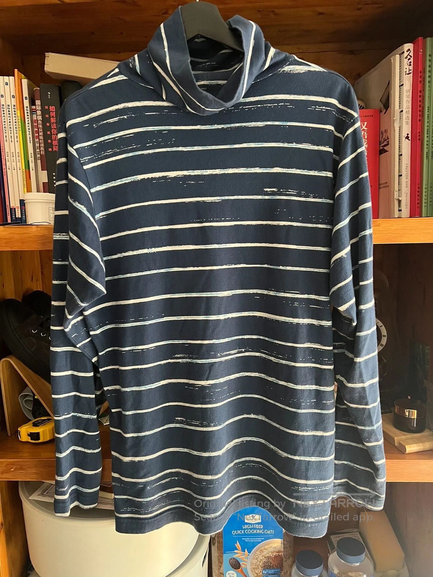 Porter Classic porter classic artist border turtleneck shirt. Size US S / EU 44-46 / 1 - 1 Thumbnail