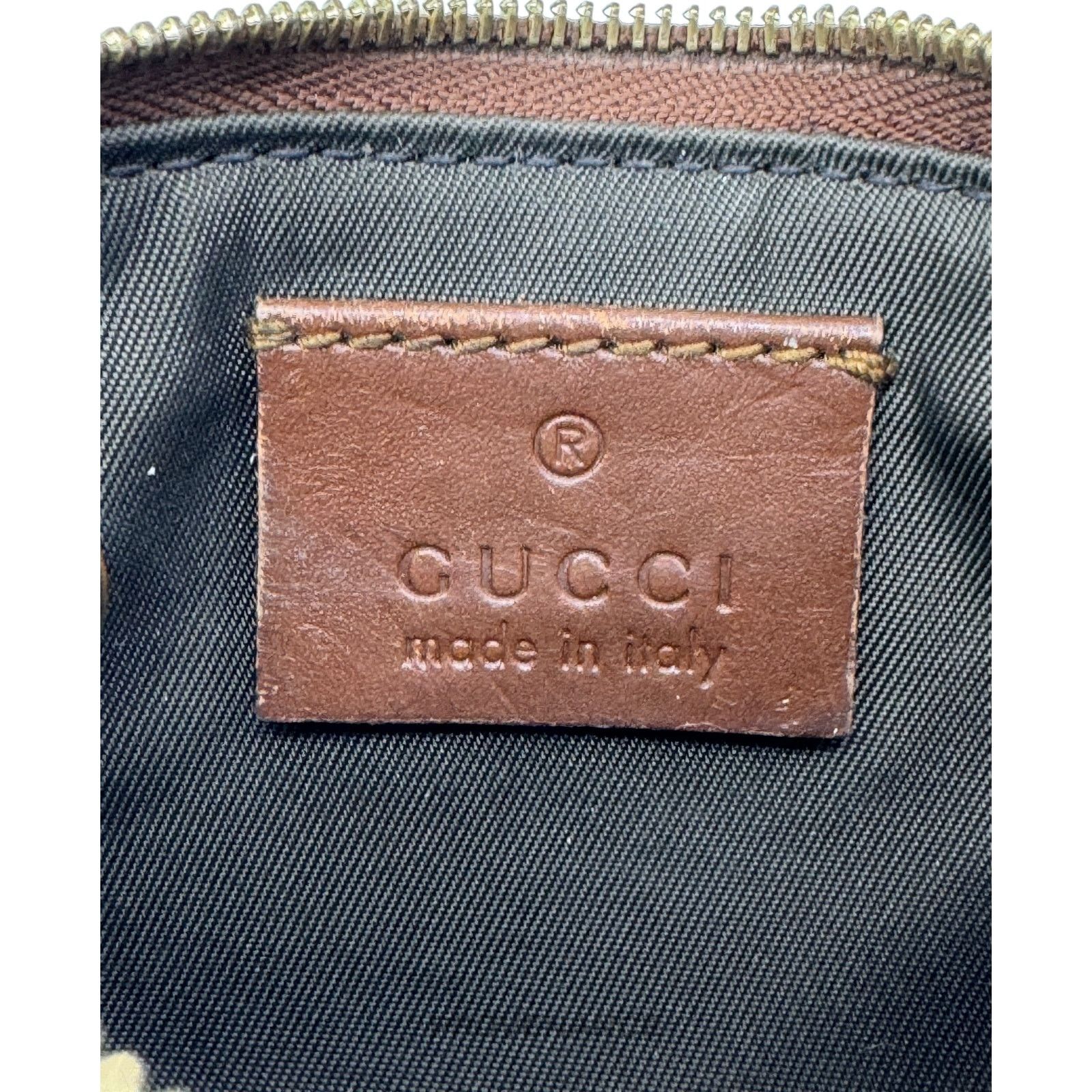 Gucci 🔴 Gucci Key Pouch Cles - GG Supreme Brown Size ONE SIZE - 7 Thumbnail