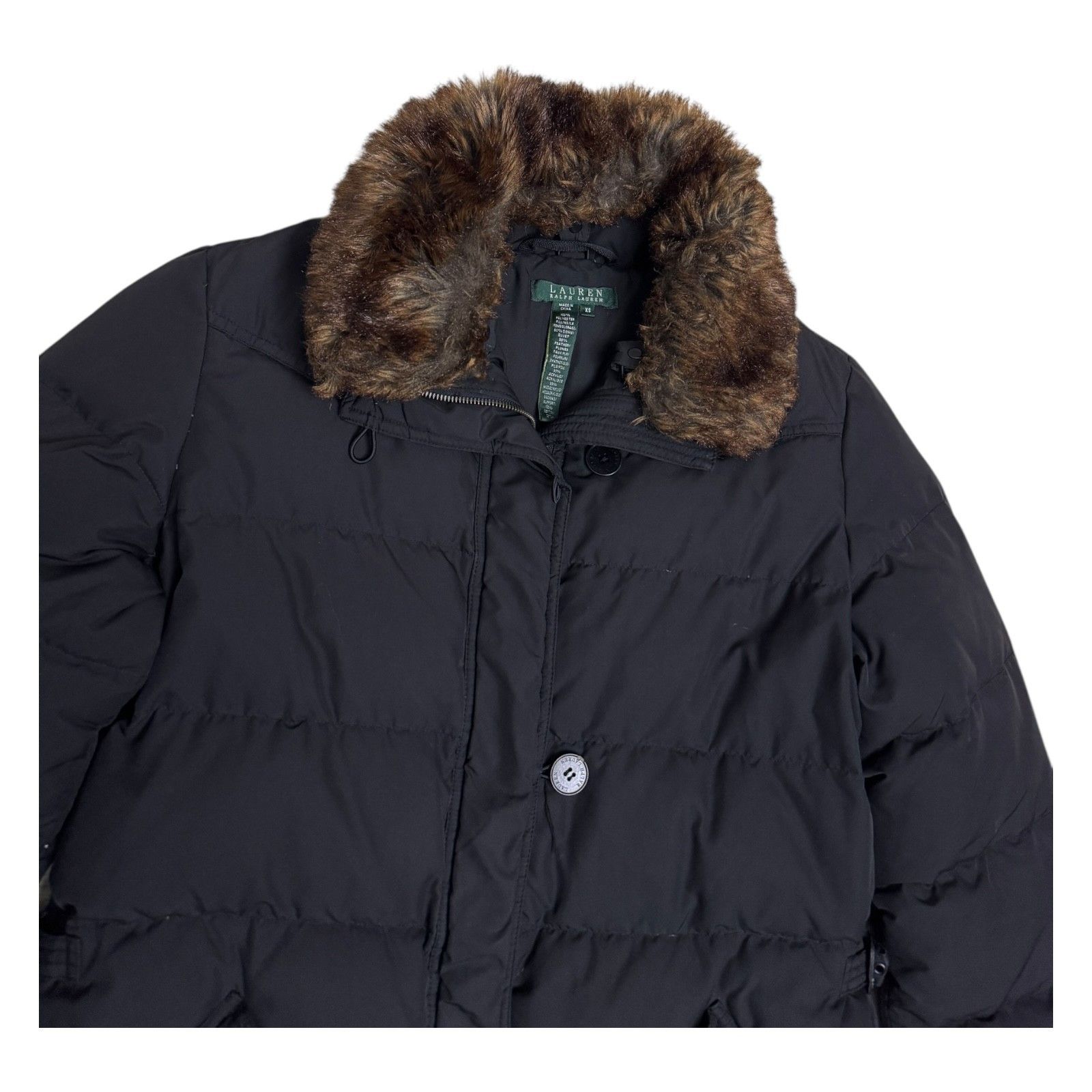 Ralph Lauren LAUREN RALPH LAUREN Down Faux Fur Puffer Parka Coat XS Size XS / US 0-2 / IT 36-38 - 2 Thumbnail