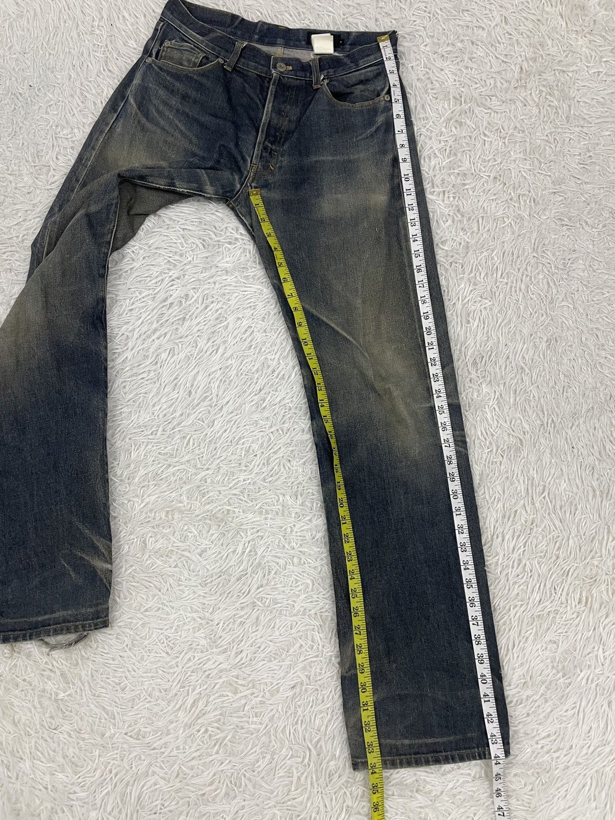 Yohji Yamamoto Ined Homme Jeans Pant Size US 32 / EU 48 - 14 Thumbnail