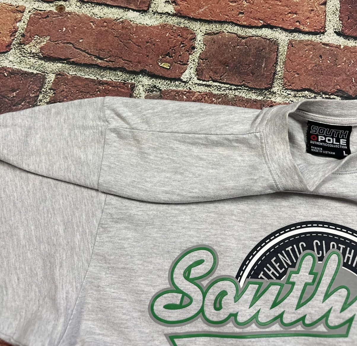 Southpole Vintage SouthPole Logo T Shirt Cyber Grunge Y2K Hip Hop Size US L / EU 52-54 / 3 - 7 Thumbnail