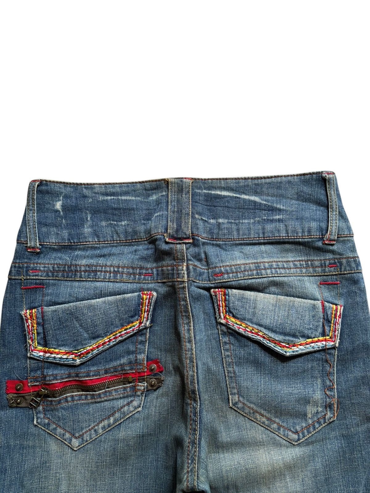 Japanese Brand Vintage Japanese Brand Mud Wash Bootcut Flare Jeans Size 30" / US 8 / IT 44 - 8 Thumbnail
