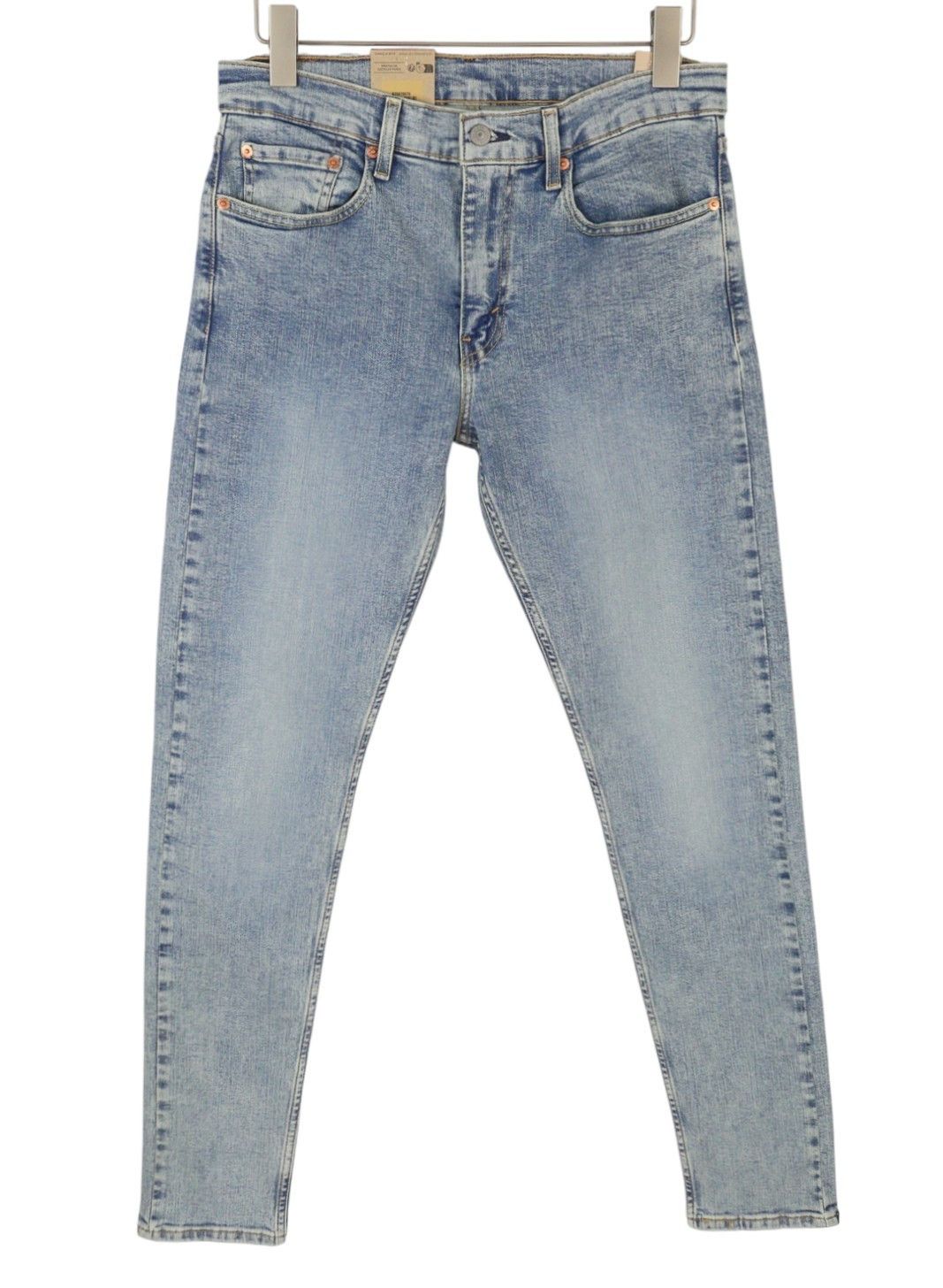 Levi's 512 W31/L34 Slim Taper Zip Faded Blue Jeans 87087 Size US 31 - 2 Thumbnail