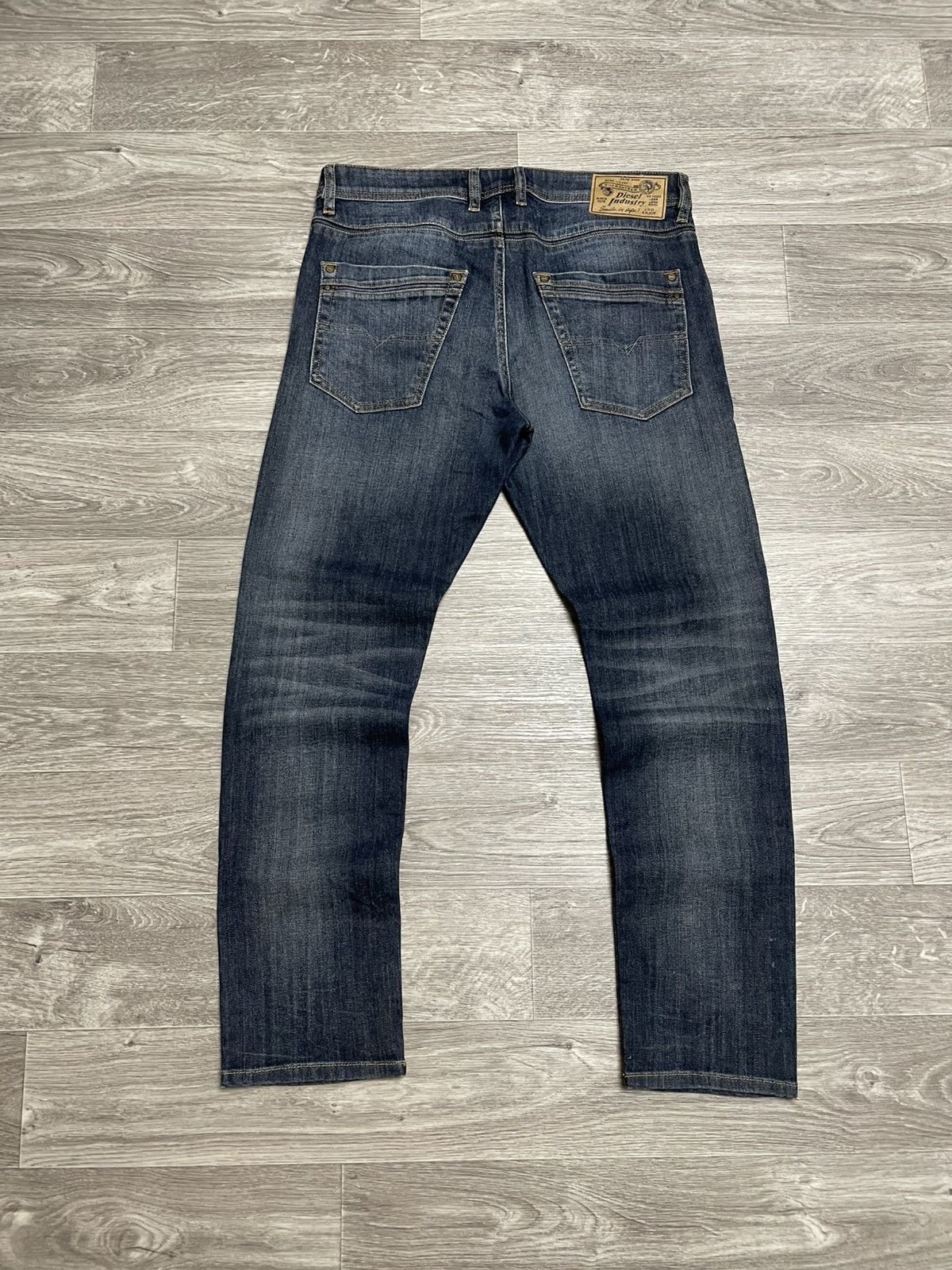 Diesel Vintage Diesel Krayver Regular Fit Blue Wash Denim Jeans 32 Size US 32 / EU 48 - 2 Thumbnail