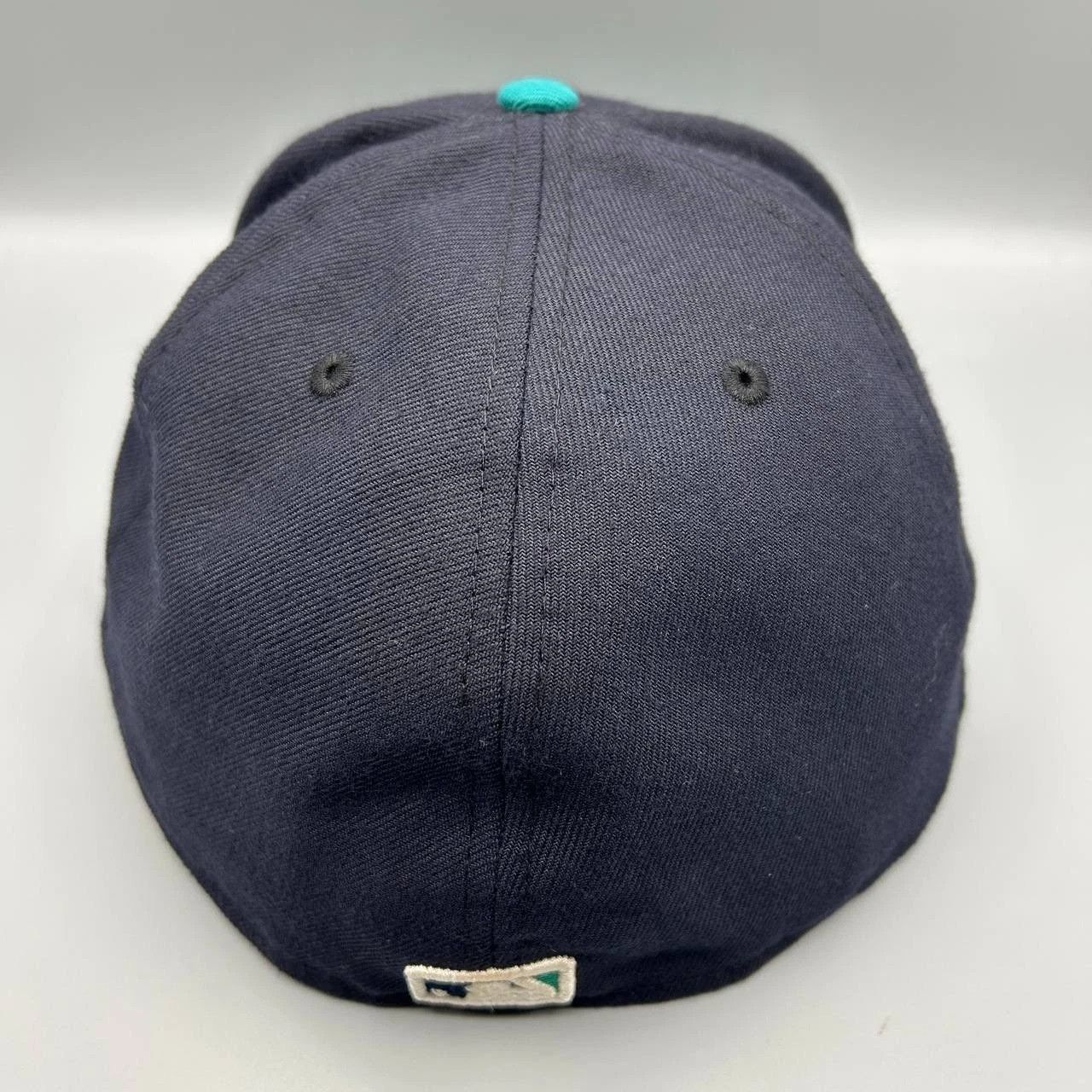 New Era Seattle Mariners Hat Men 8 Navy Blue MLB Embroidered Fitted Size ONE SIZE - 7 Thumbnail