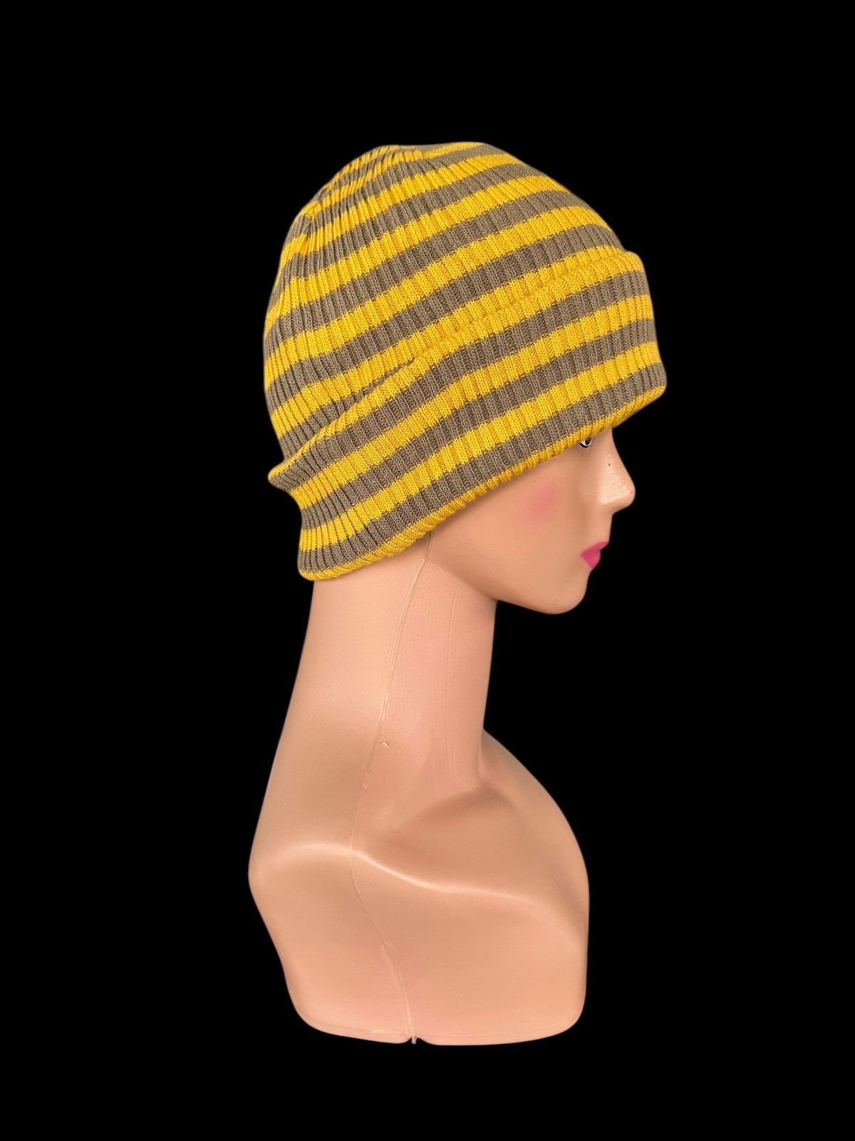 Japanese Brand × Kapital × Vintage Stripe sense of Japan reversible Beanie Hats Size ONE SIZE - 7 Thumbnail
