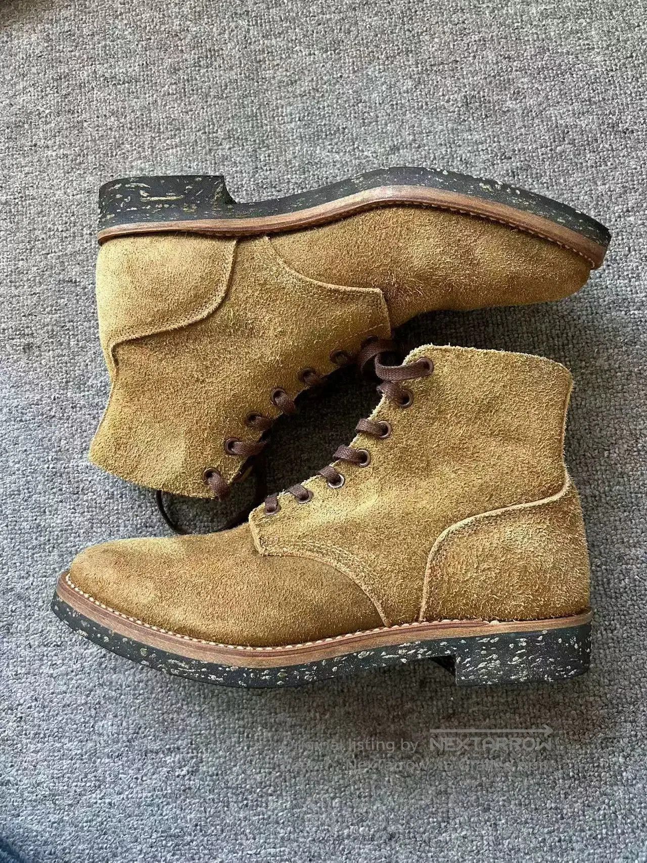 The Real McCoy's real mccoy brown suede ankle boots. Size US 8 / EU 41 - 2 Thumbnail