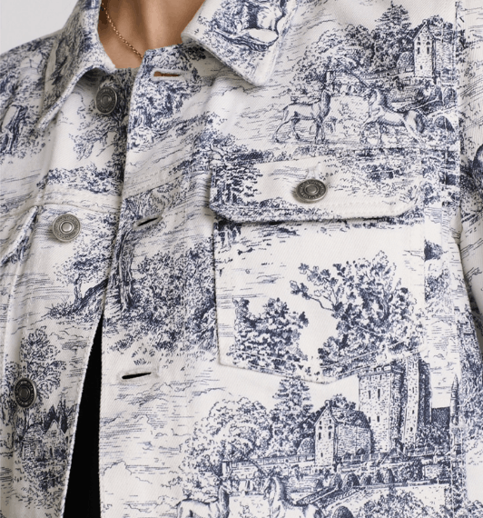 Dior o1w1db10326 512V11 Jacket in White/Blue Size M / US 6-8 / IT 42-44 - 7 Thumbnail