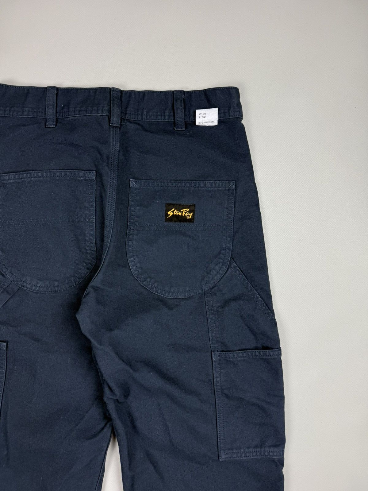 Stan Ray Stan Ray Men’s Workwear Carpenter Cargo Denim Pants Jeans Size US 28 / EU 44 - 24 Thumbnail