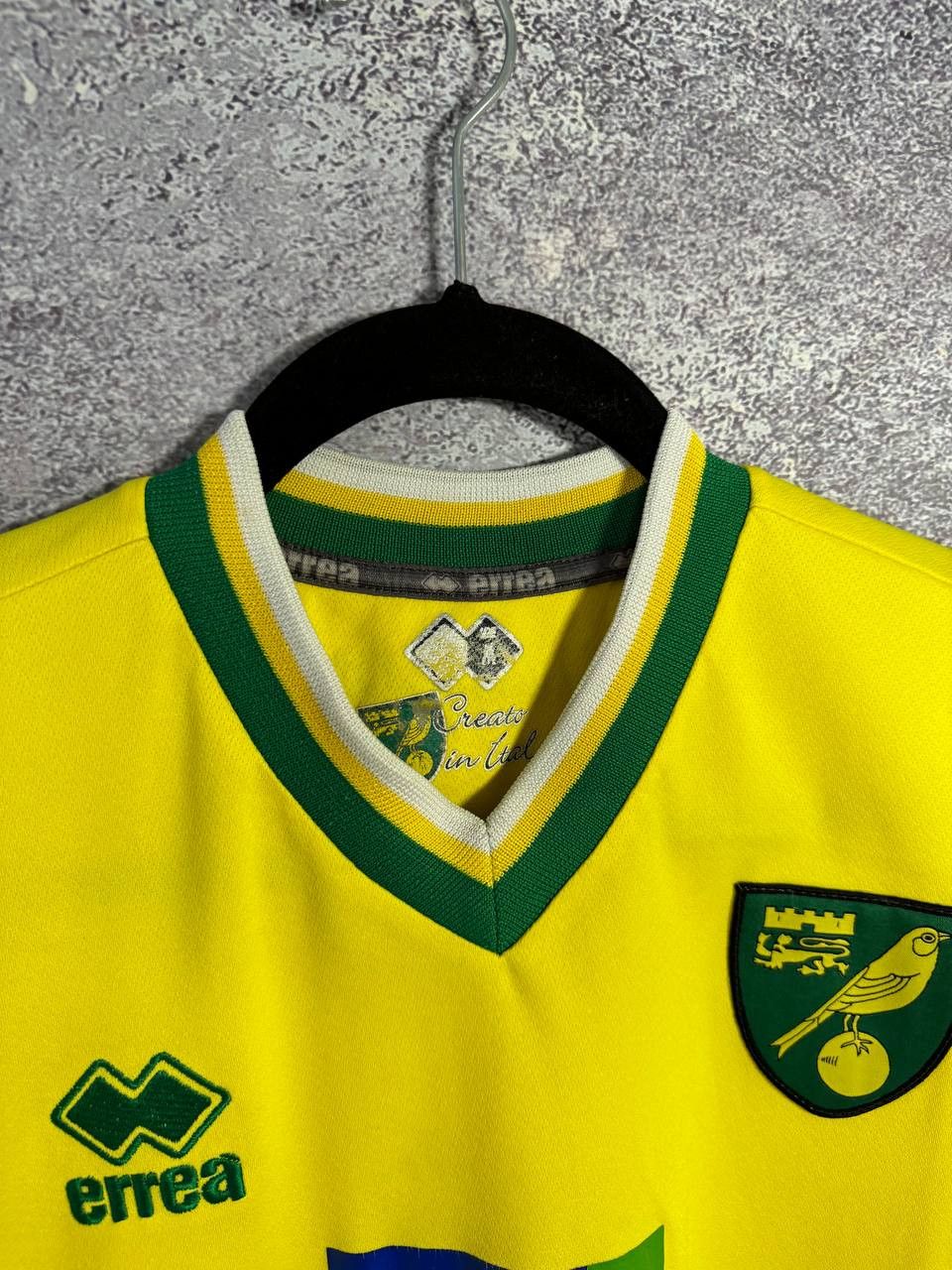 Errea × Vintage Vintage Norwich City 2011/12 Errea Soccer Jersey Size US M / EU 48-50 / 2 - 13 Thumbnail
