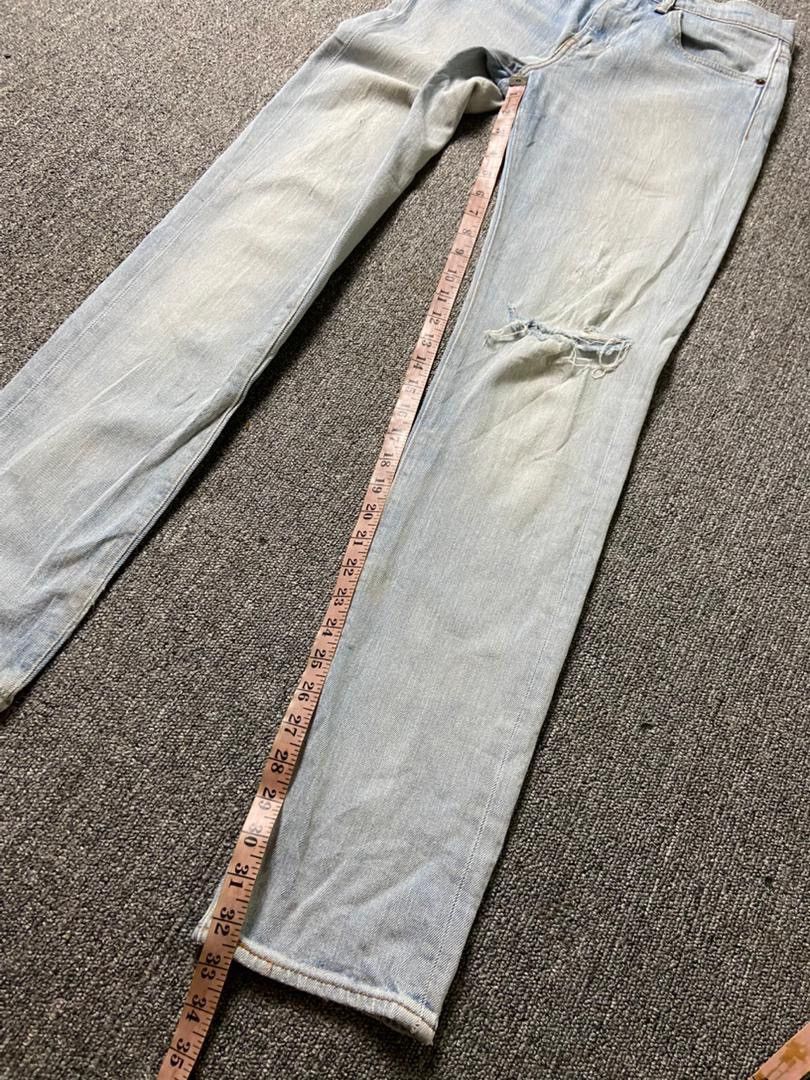 Levi's Levis Strauss Co. White Oak Denim Jeans (184) Size US 28 / EU 44 - 8 Thumbnail