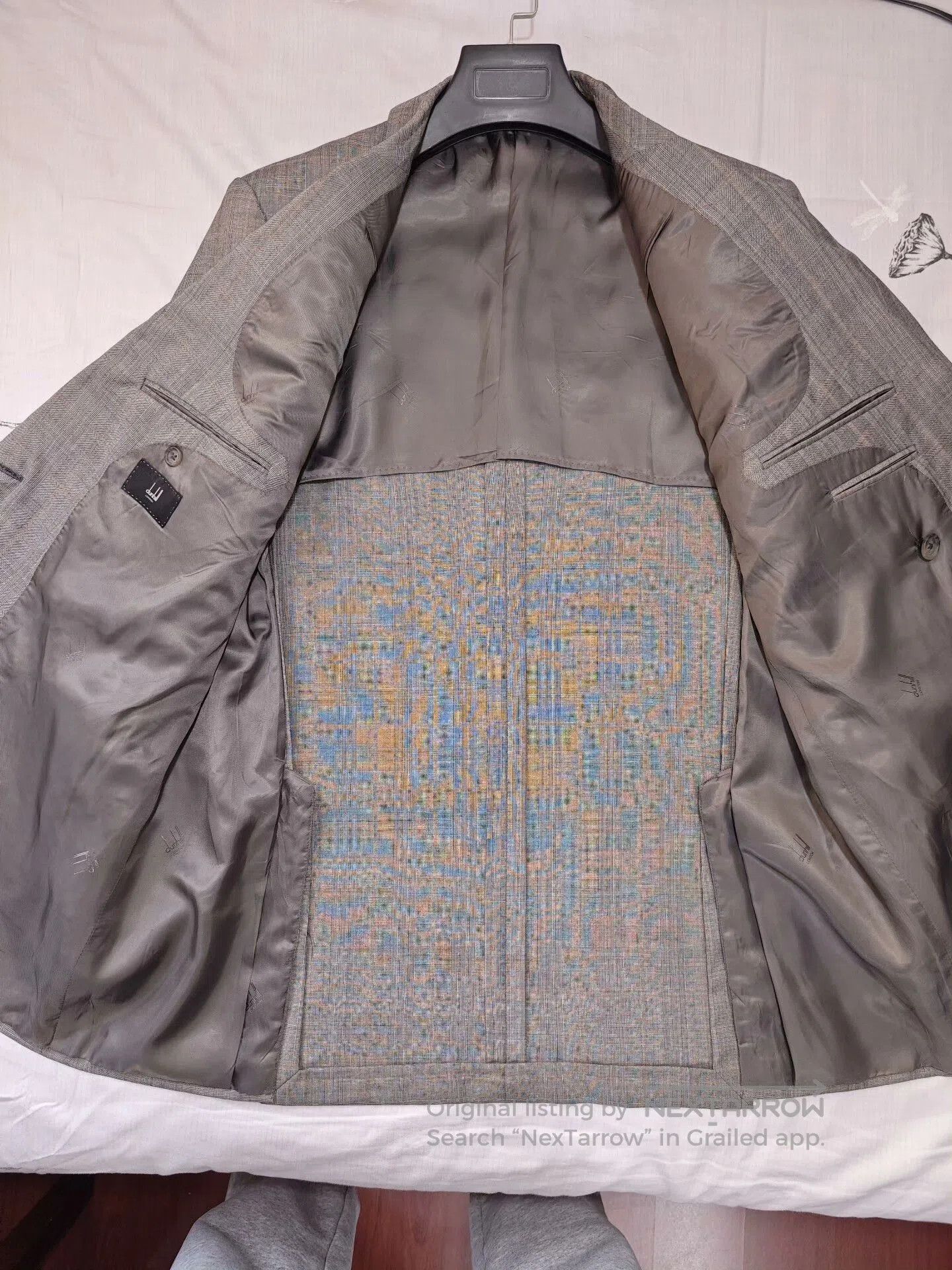 Ermenegildo Zegna Dunhill Italian Wool Blend Suit Jacket. Size US L / EU 52-54 / 3 - 6 Thumbnail