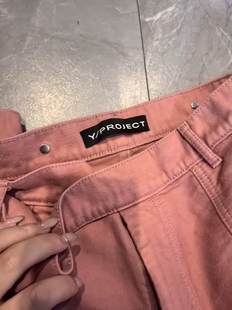 Y/Project Y/PROJECT Pink Cargo Pants S - dmc Size US 27 - 1 Thumbnail
